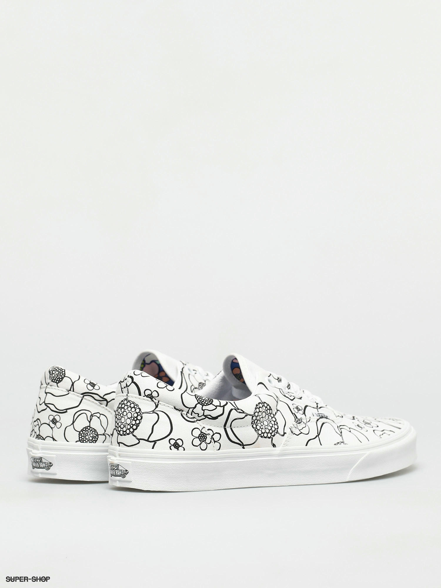 vans flower shoes color changing