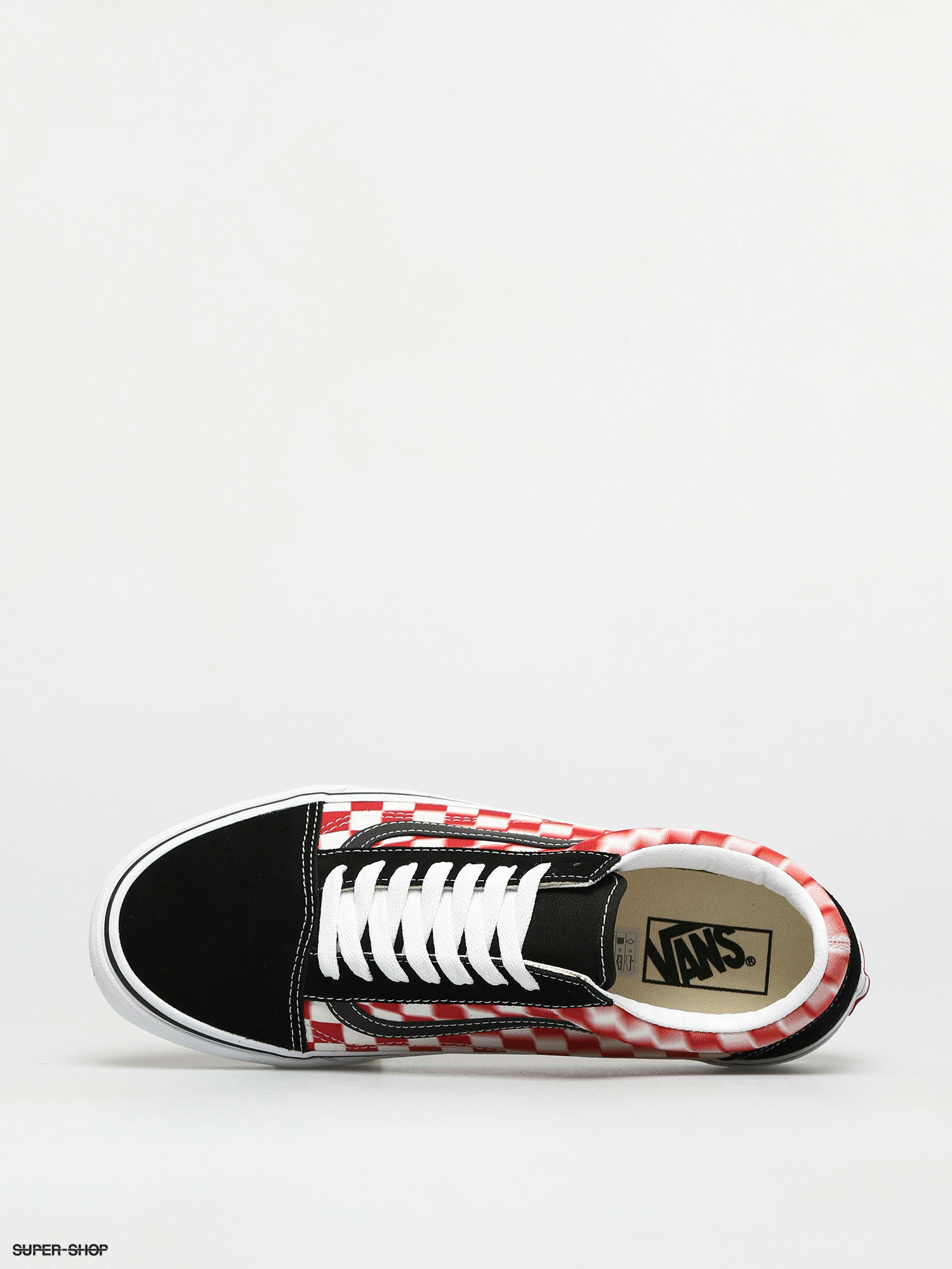 Vans blurred checkerboard sales old skool