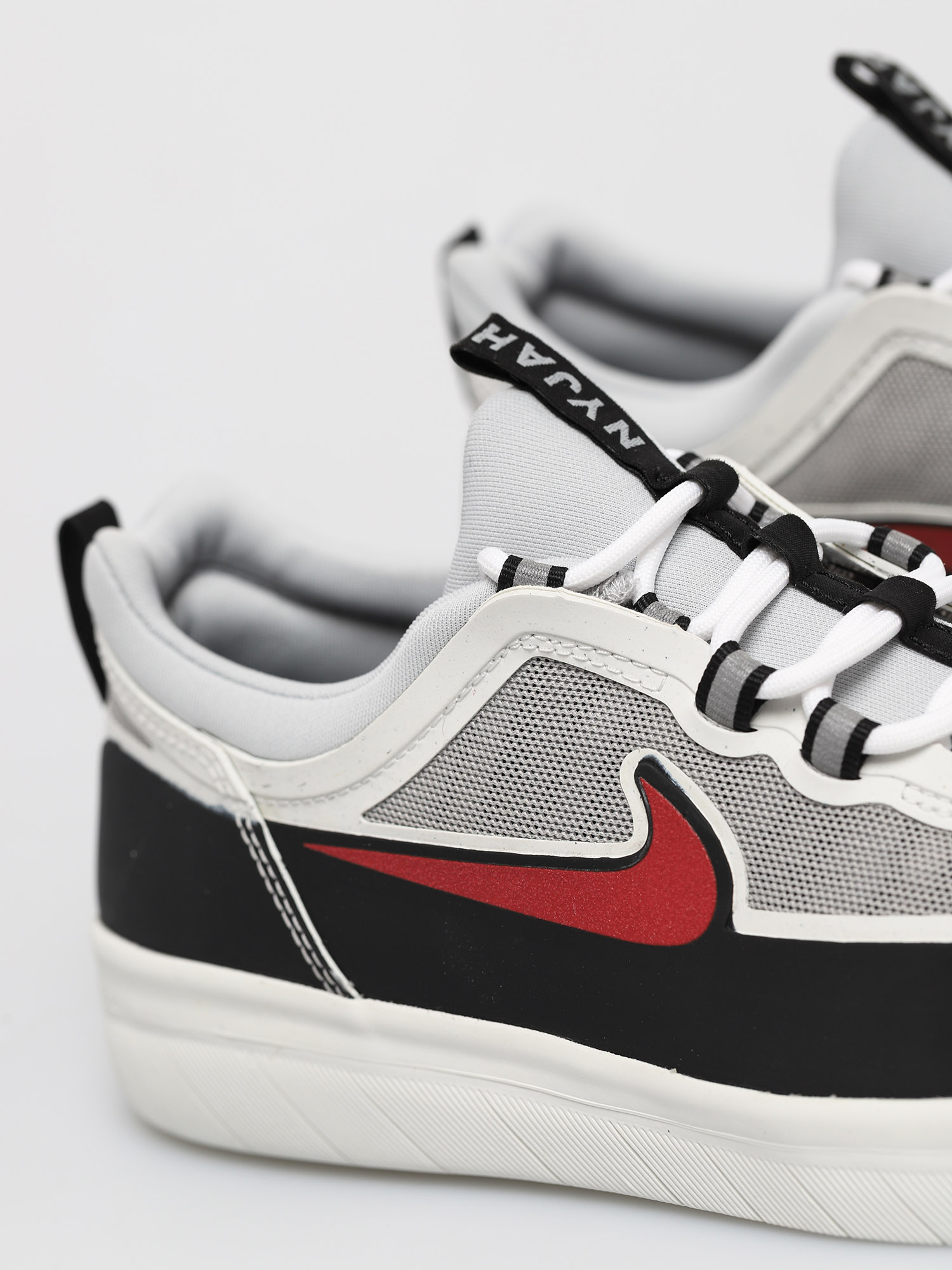 Nike SB Nyjah Free 2 0 Schuhe (black/sport red metallic silver black)