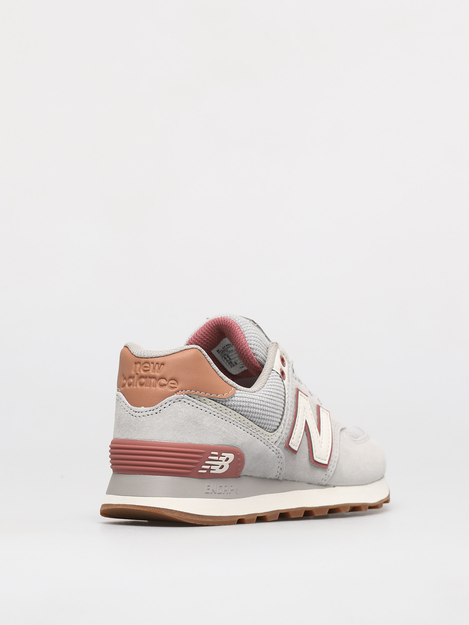 New Balance 574 Schuhe Wmn (grey/pink)