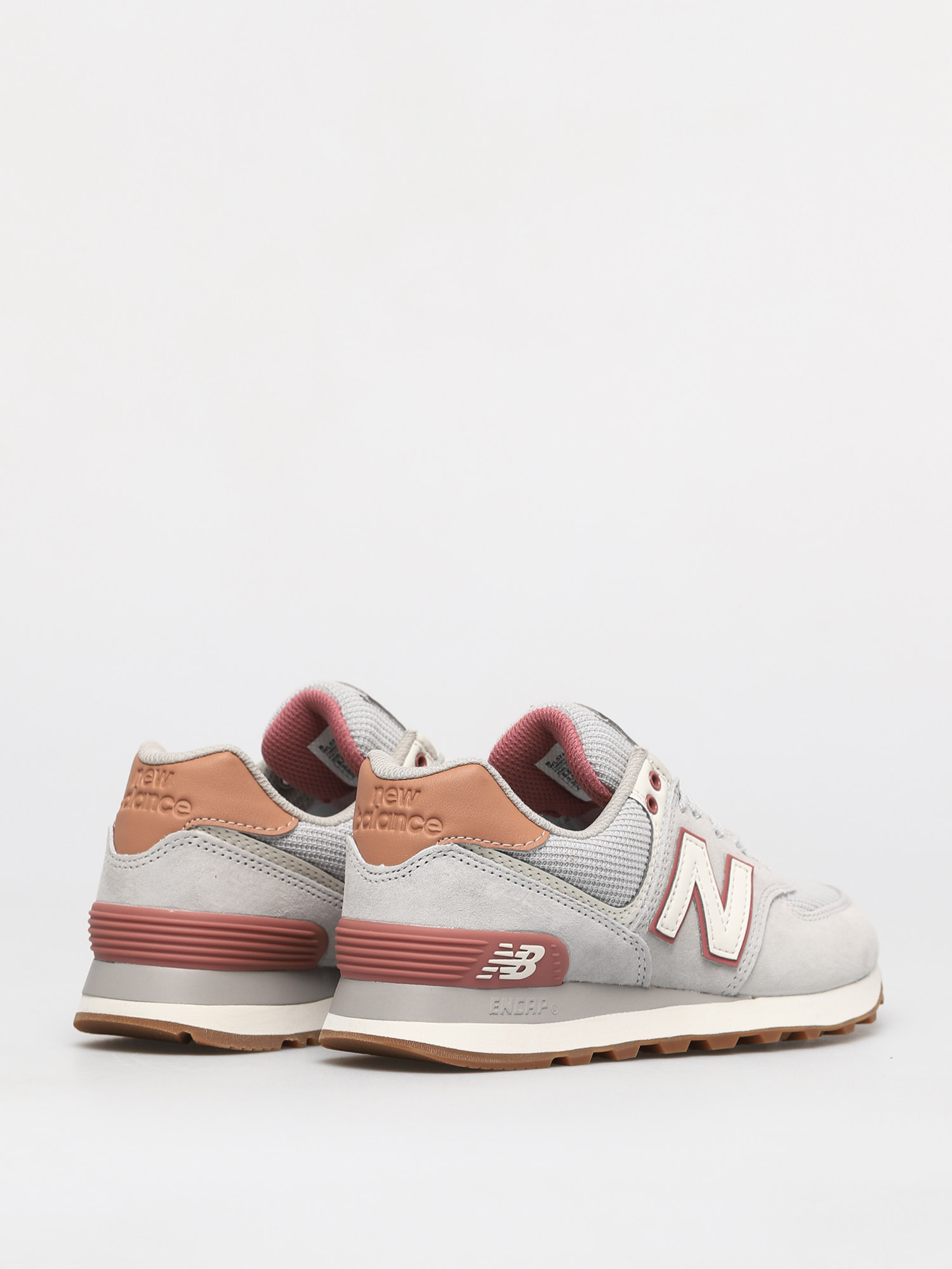 New Balance 574 Schuhe Wmn (grey/pink)