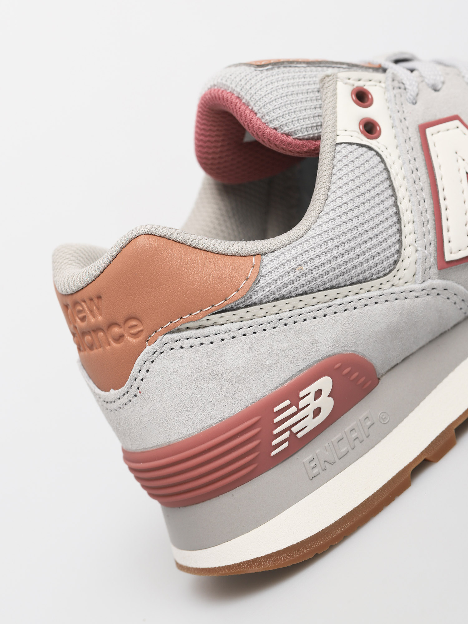 New Balance 574 Schuhe Wmn (grey/pink)