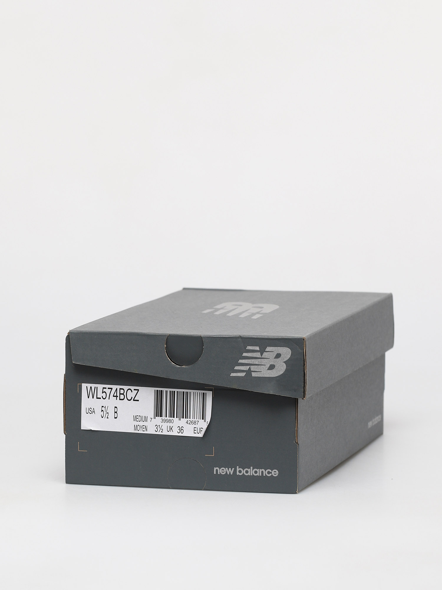 New Balance 574 Schuhe Wmn (grey/pink)