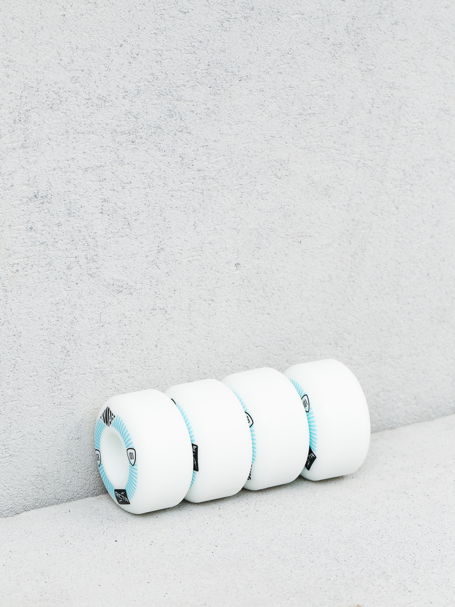 Ricta Nyjah Huston Pro Super Slim Wheels (white/blue)