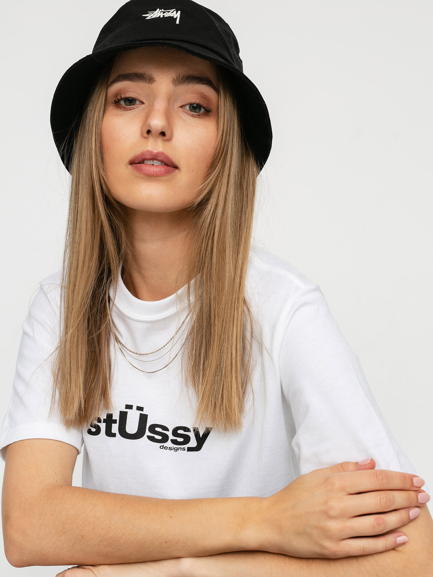 Stussy Big U T-shirt Wmn (white)