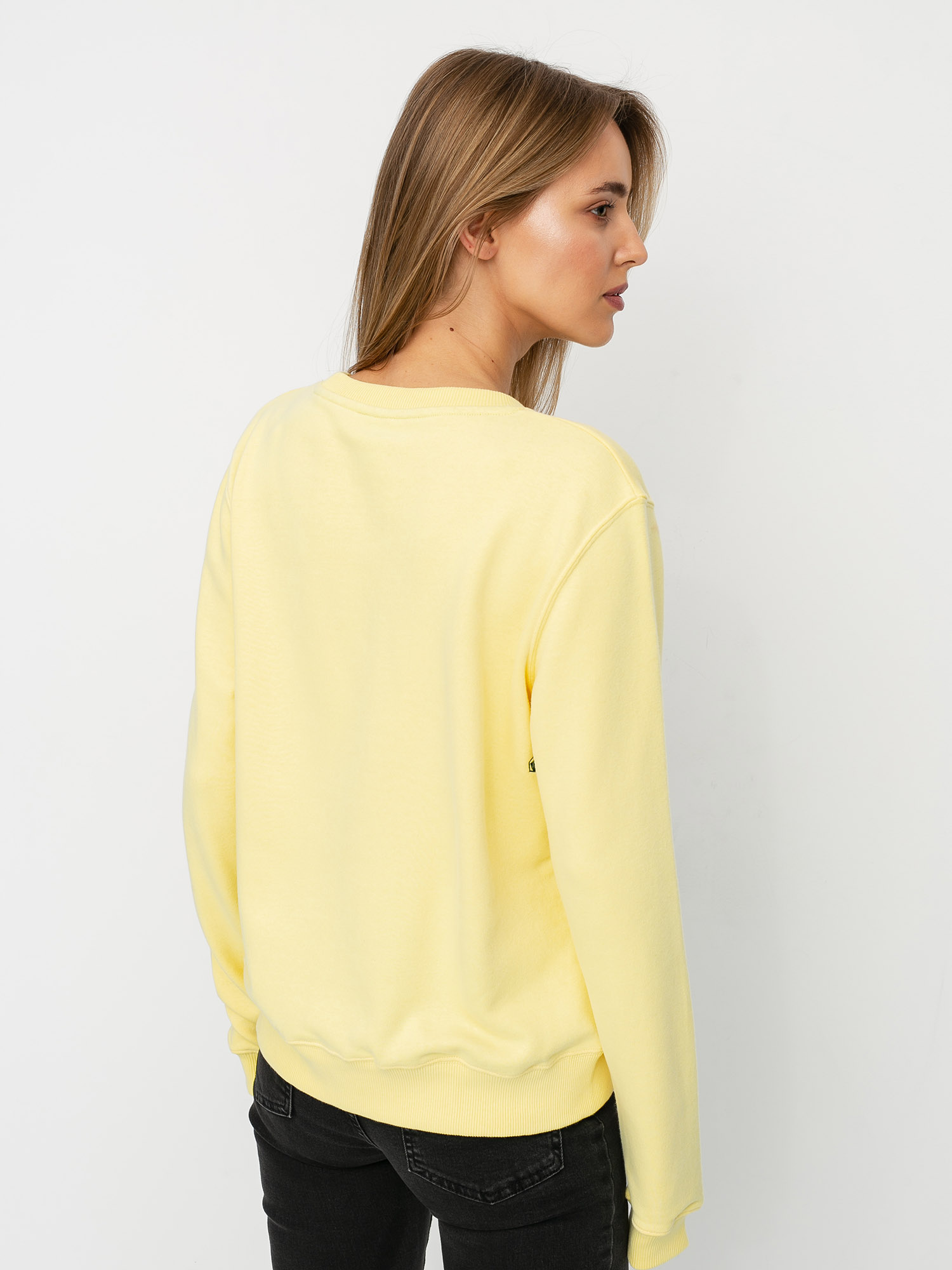 faded yellow hoodie