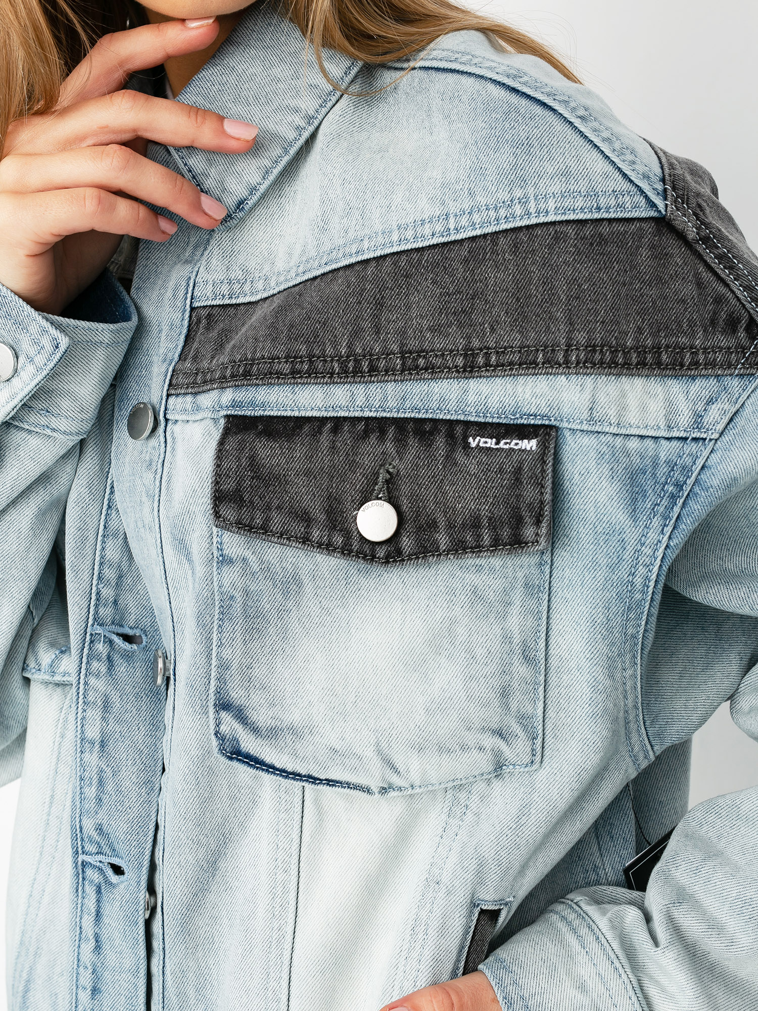 volcom denim jacket