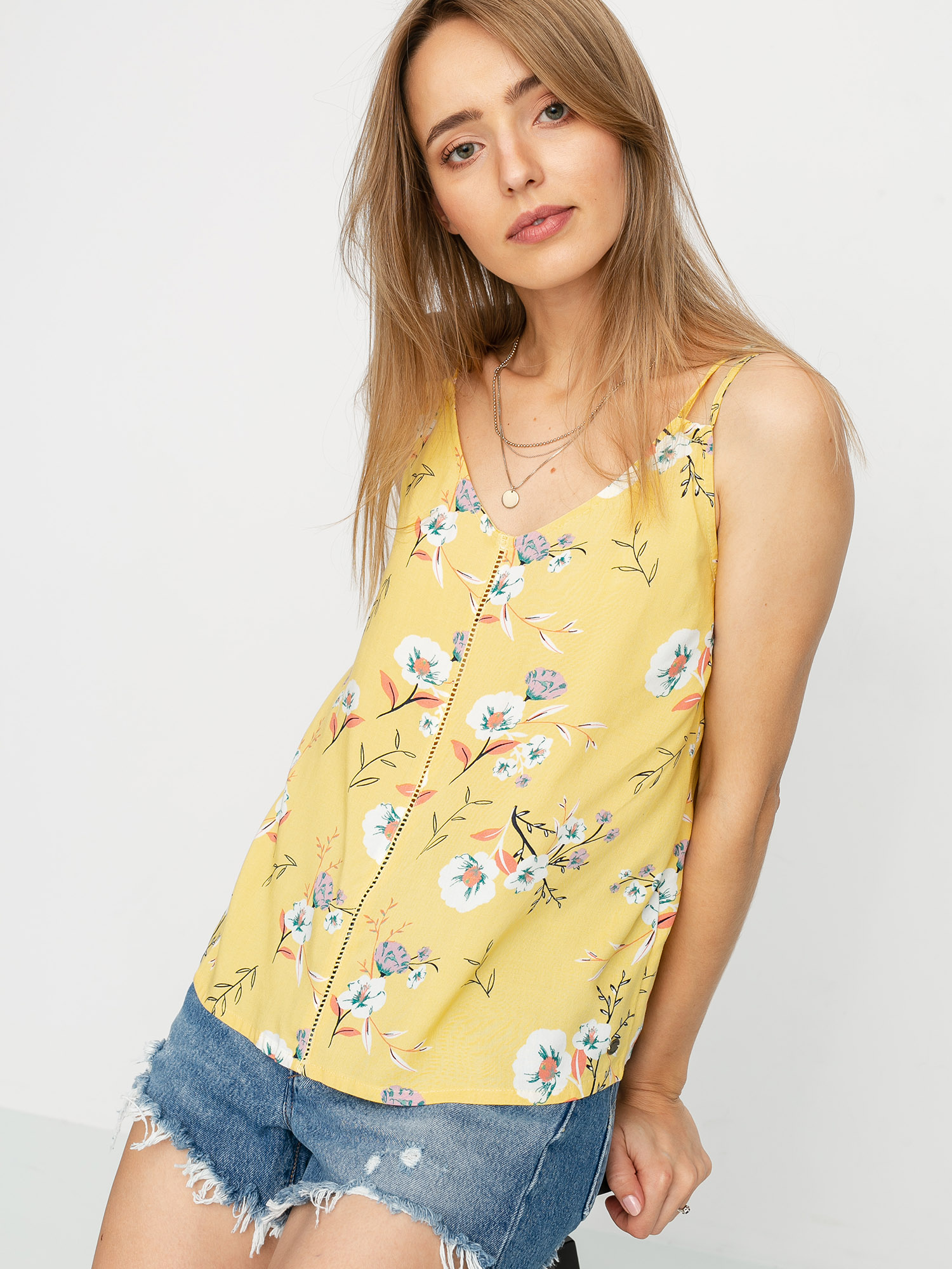 Roxy Got To Be Real T-shirt Wmn (sahara sun on the river)