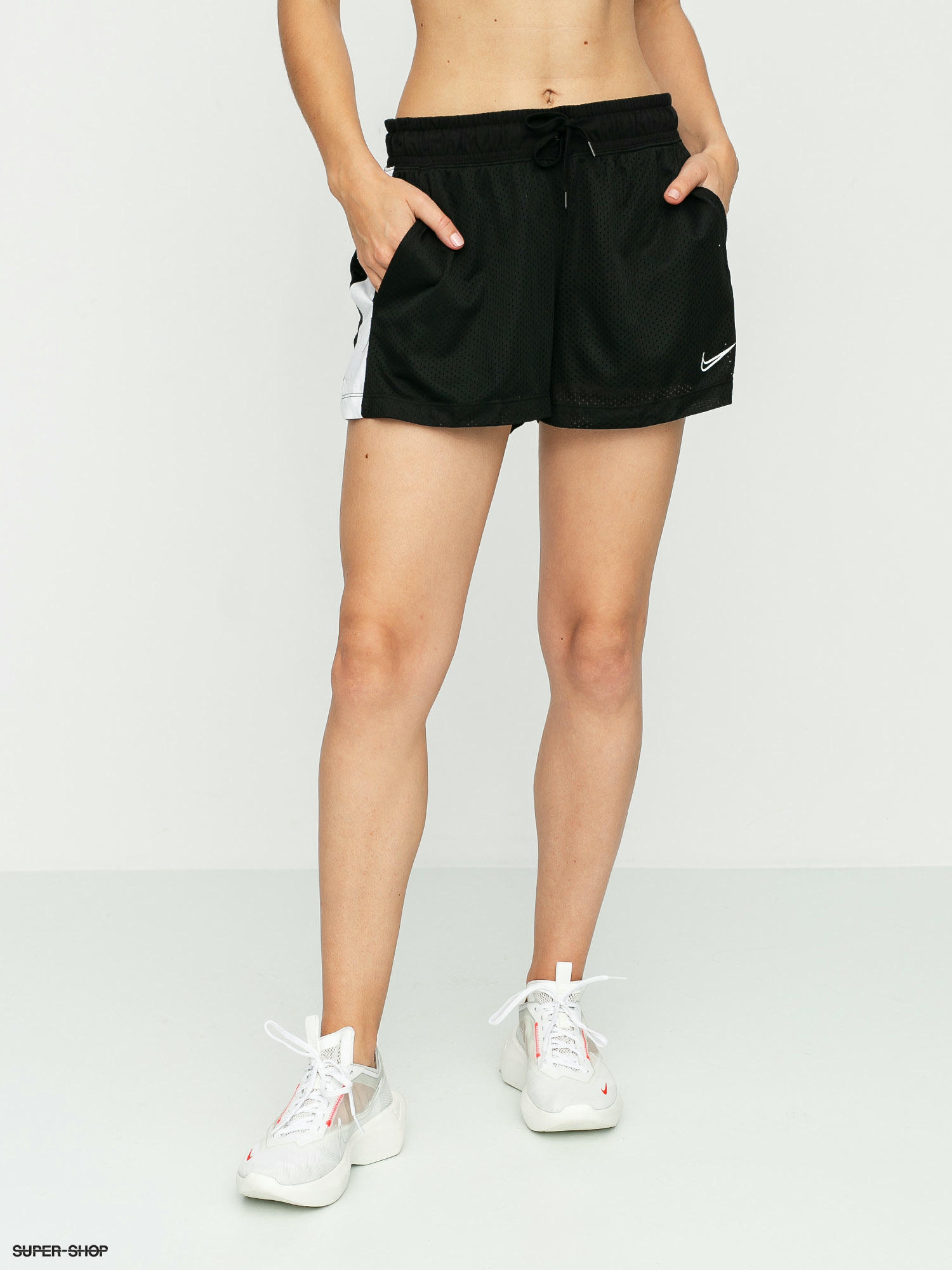 nike shorts white stripe