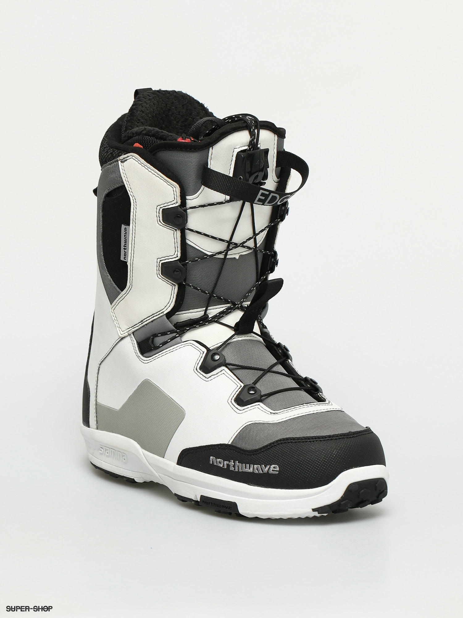 Mens Northwave Edge SL Snowboard boots (white/grey)