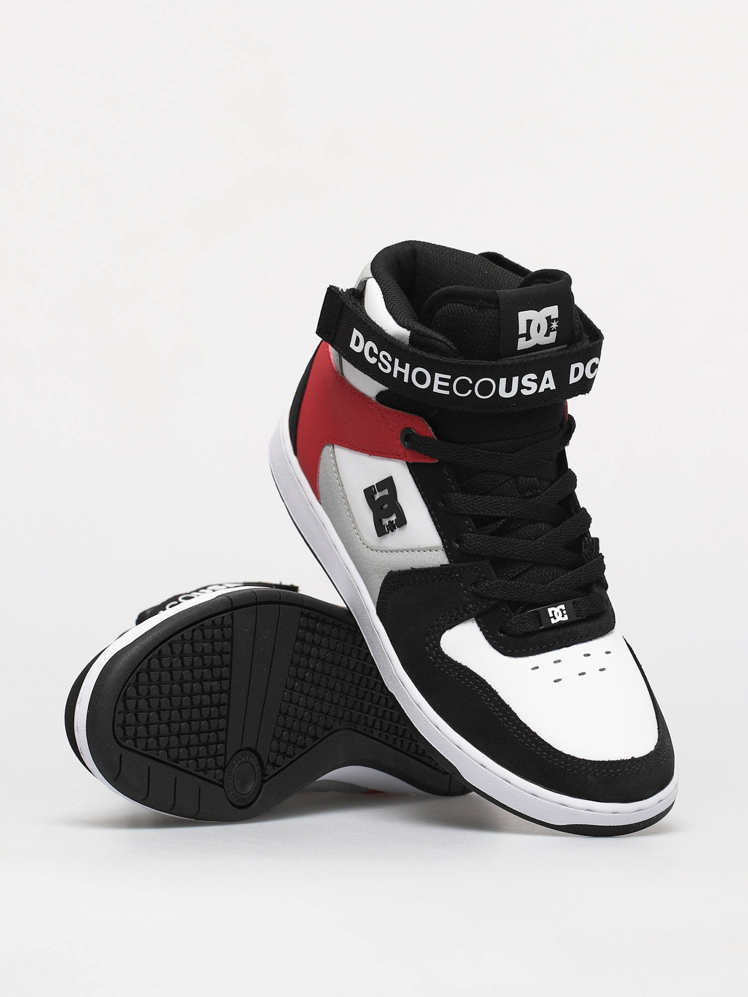 DC Pensford Shoes black (black/grey/red)