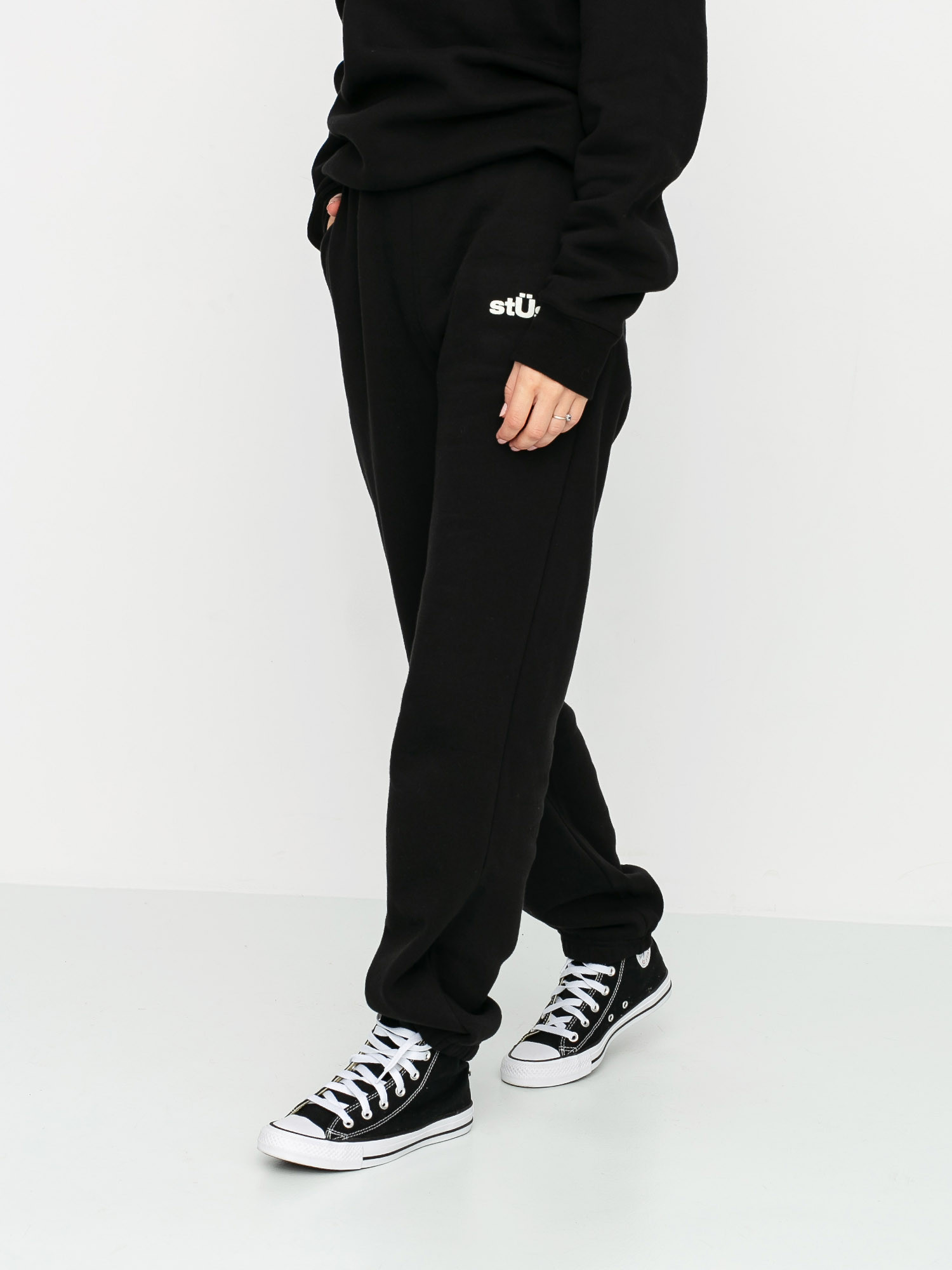 Stussy Big U Pants Wmn (black)