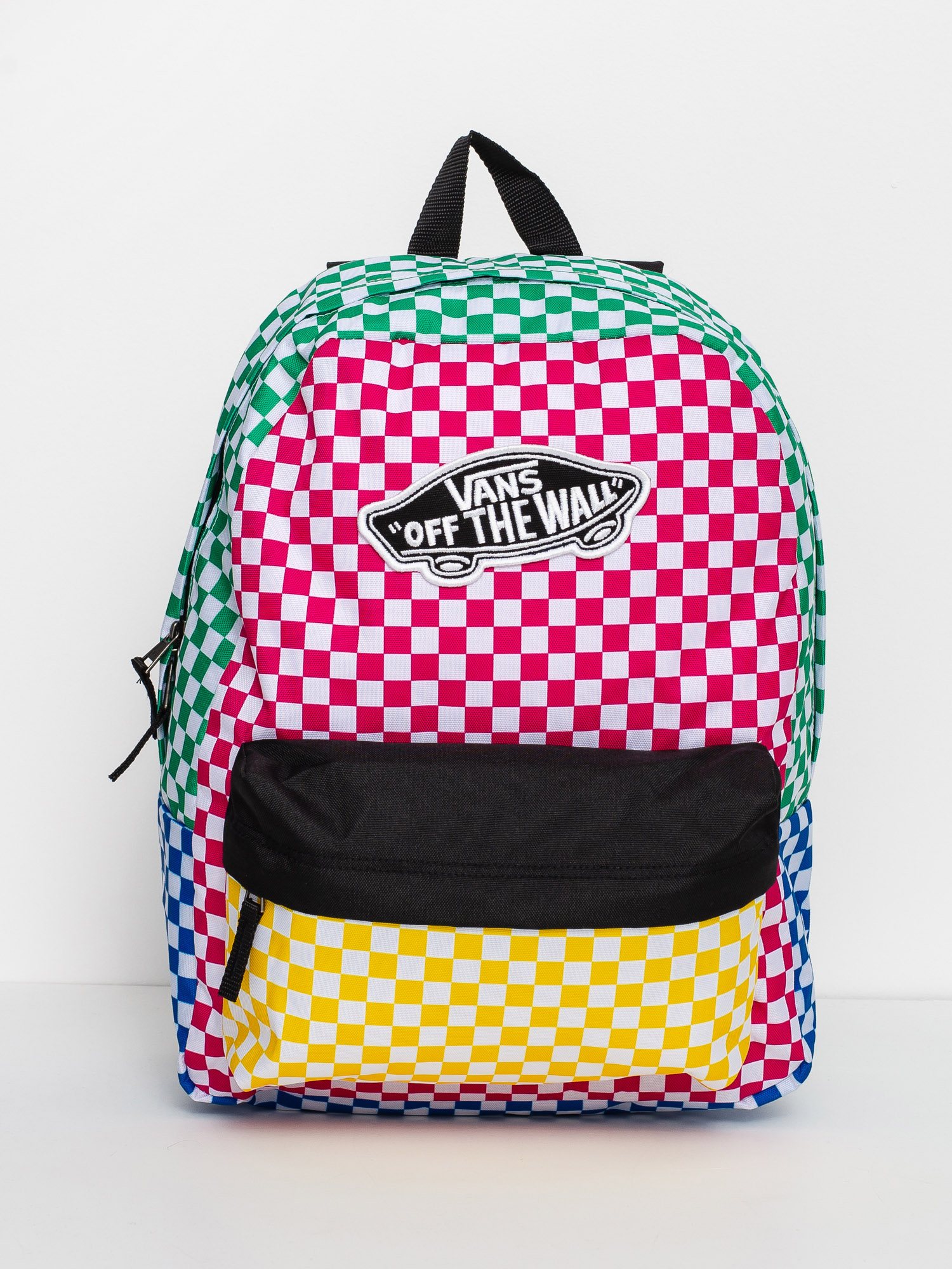vans checkered rose backpack