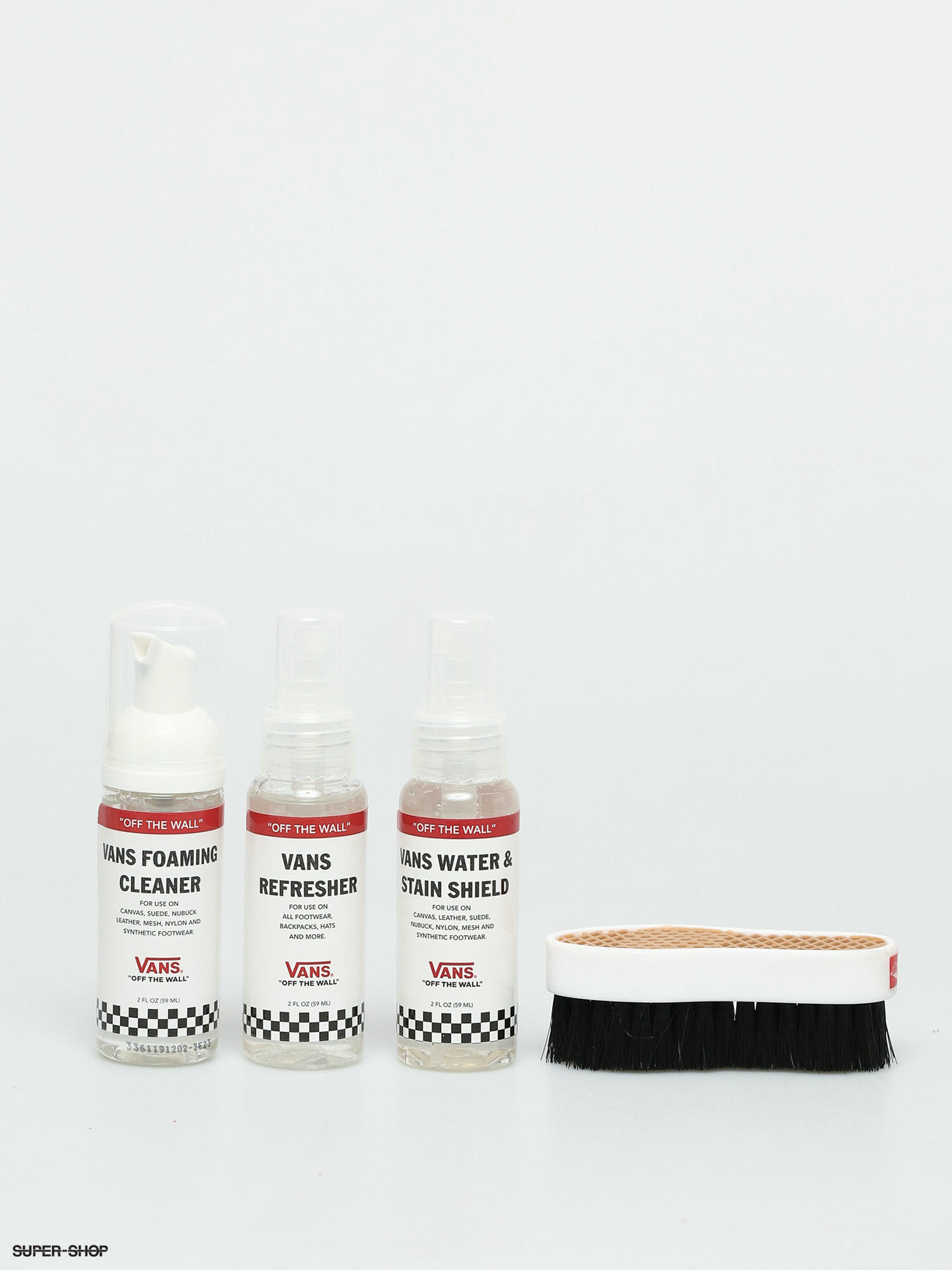 how to use vans shoe care kit