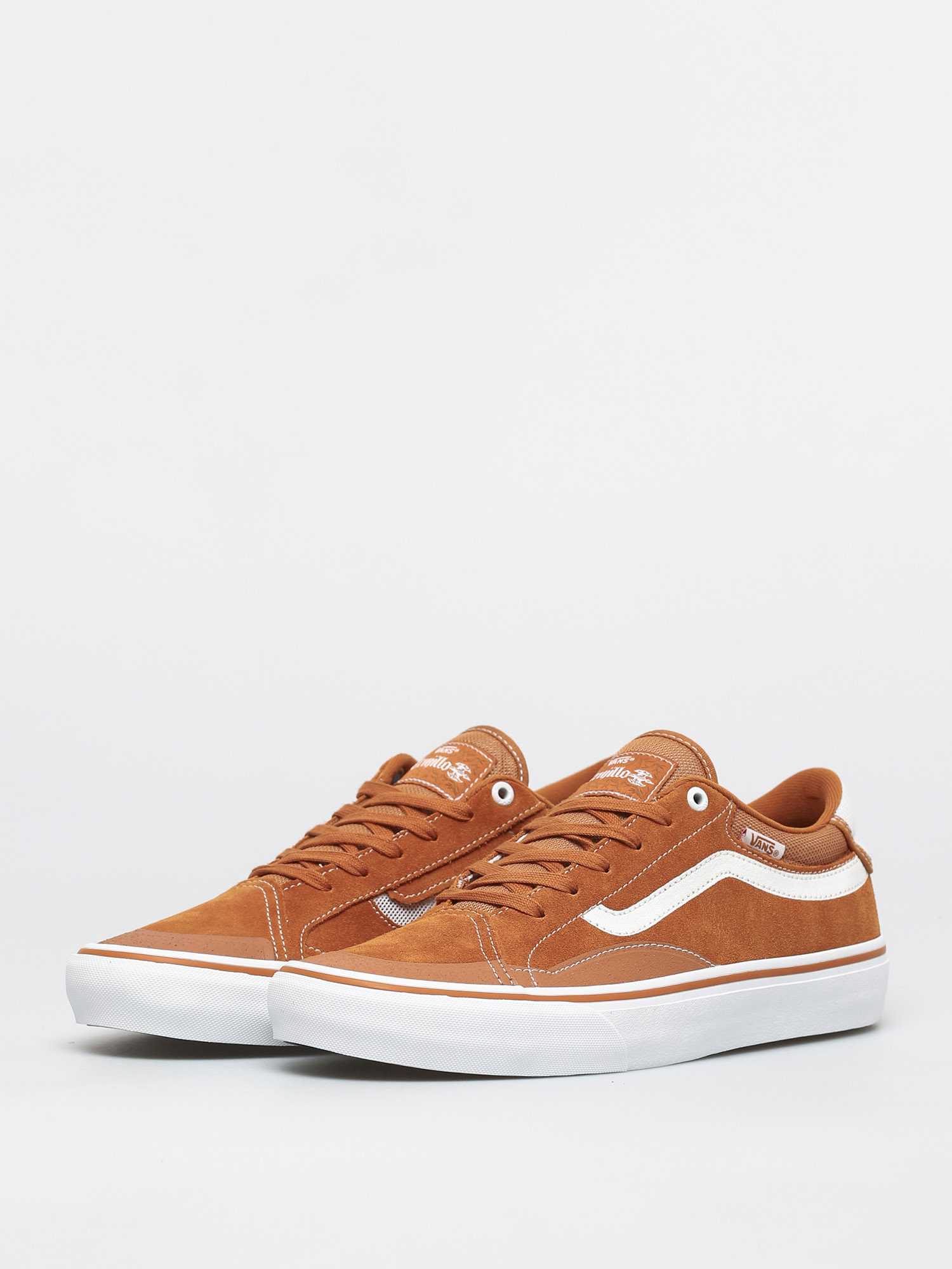 Vans Tnt Advanced Prototype Shoes (pumpkin/white)