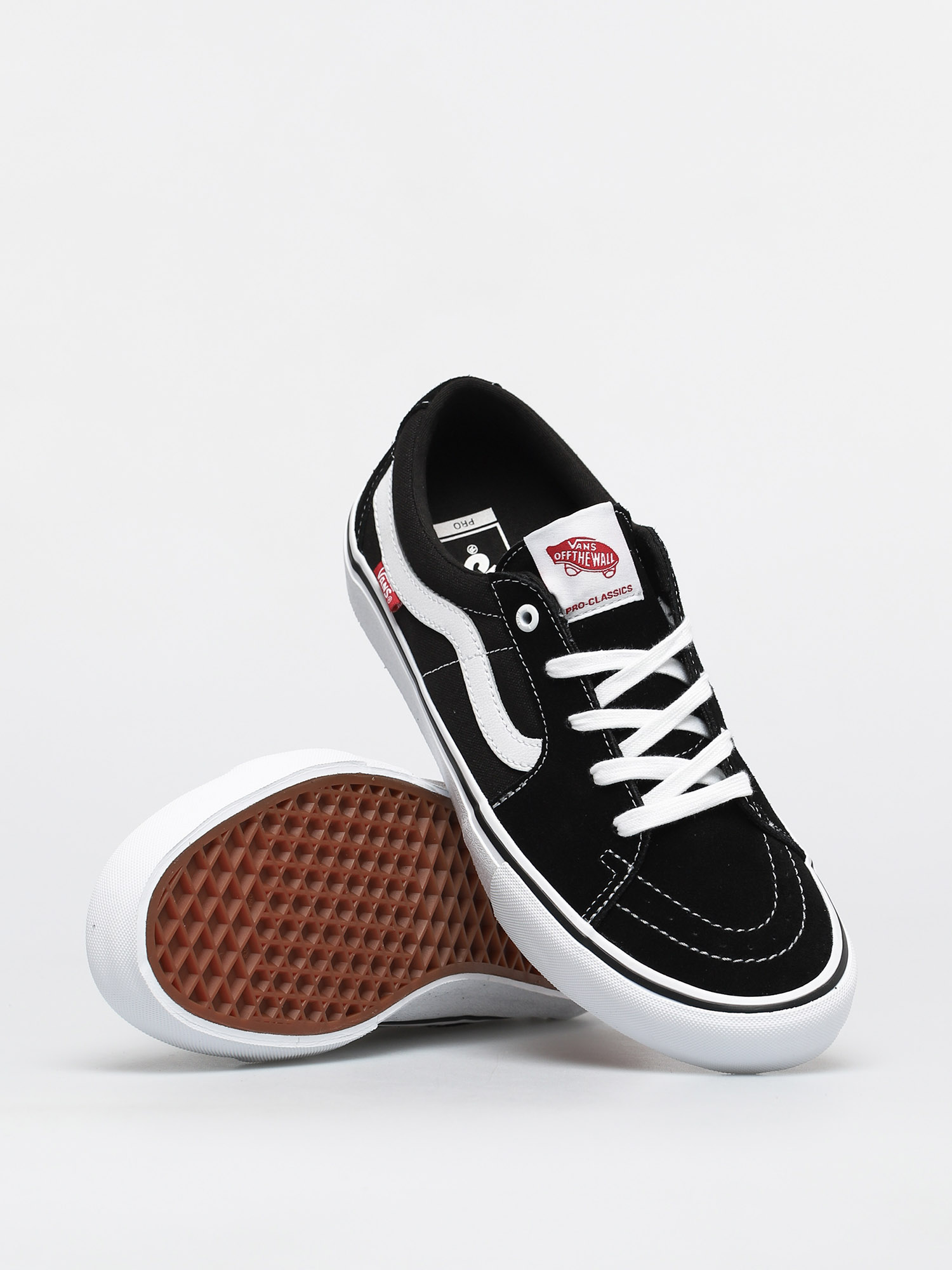 Vans Sk8 Low Pro Shoes (black/white)