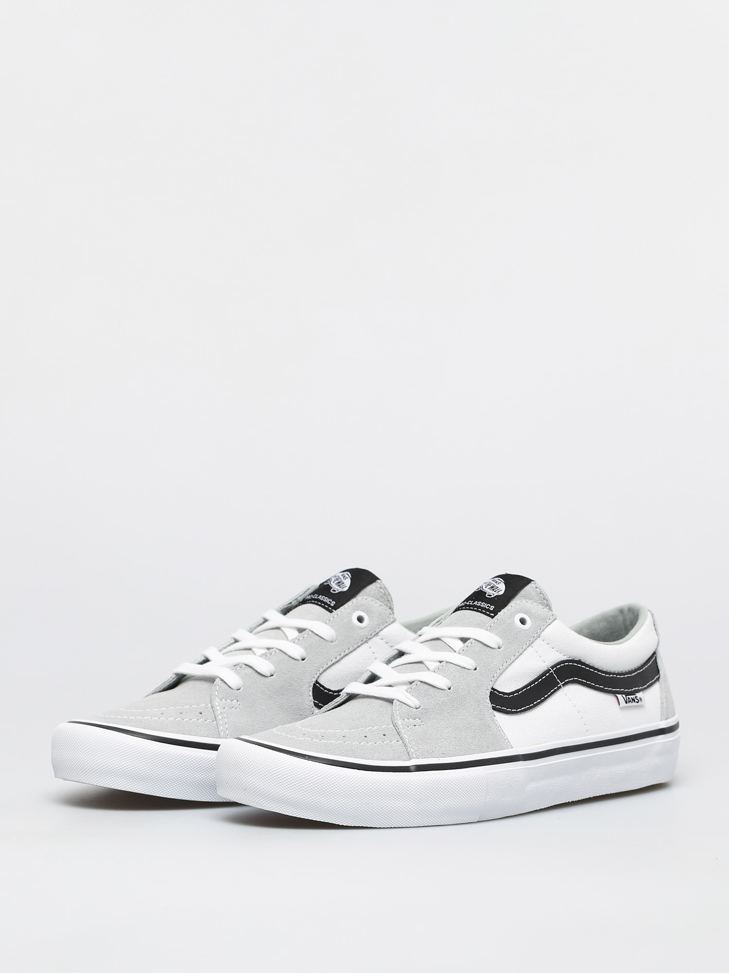 vans sk8 low pro mirage white