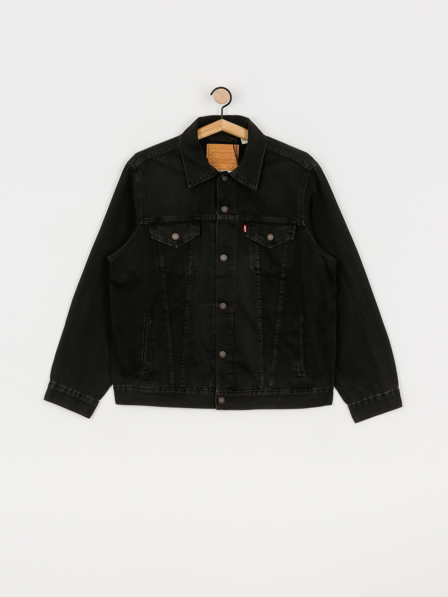 Levi's® Vintage Fit Trucker Jacket (black trucker)