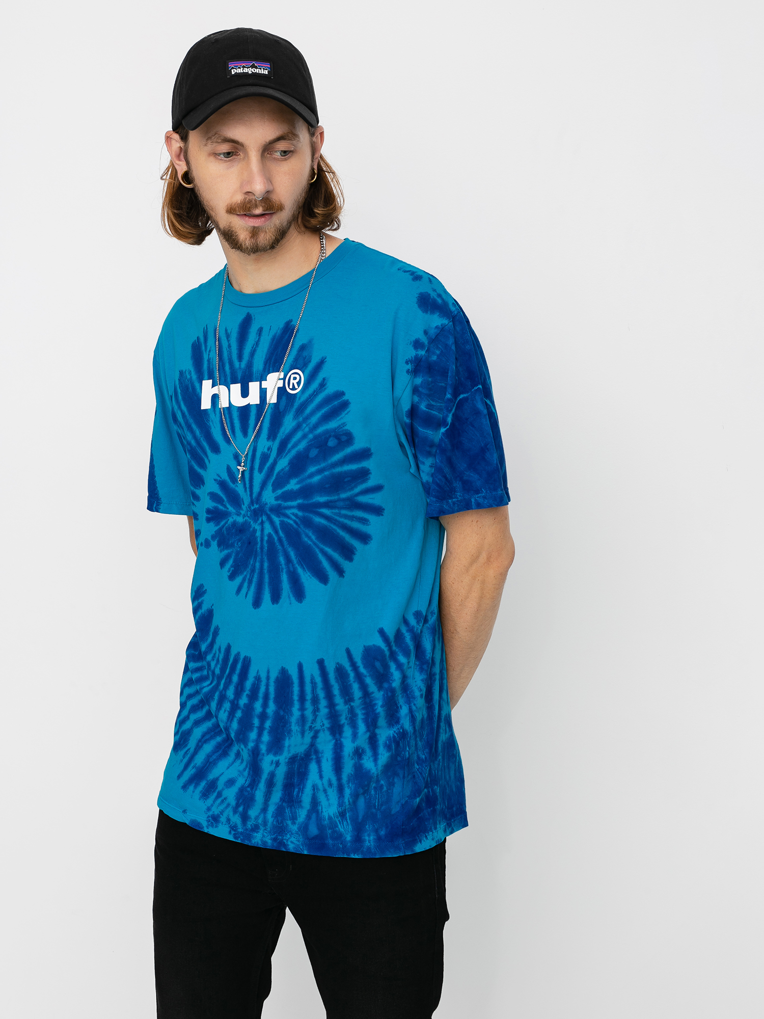 HUF Viral T-Shirt Pacific Blue