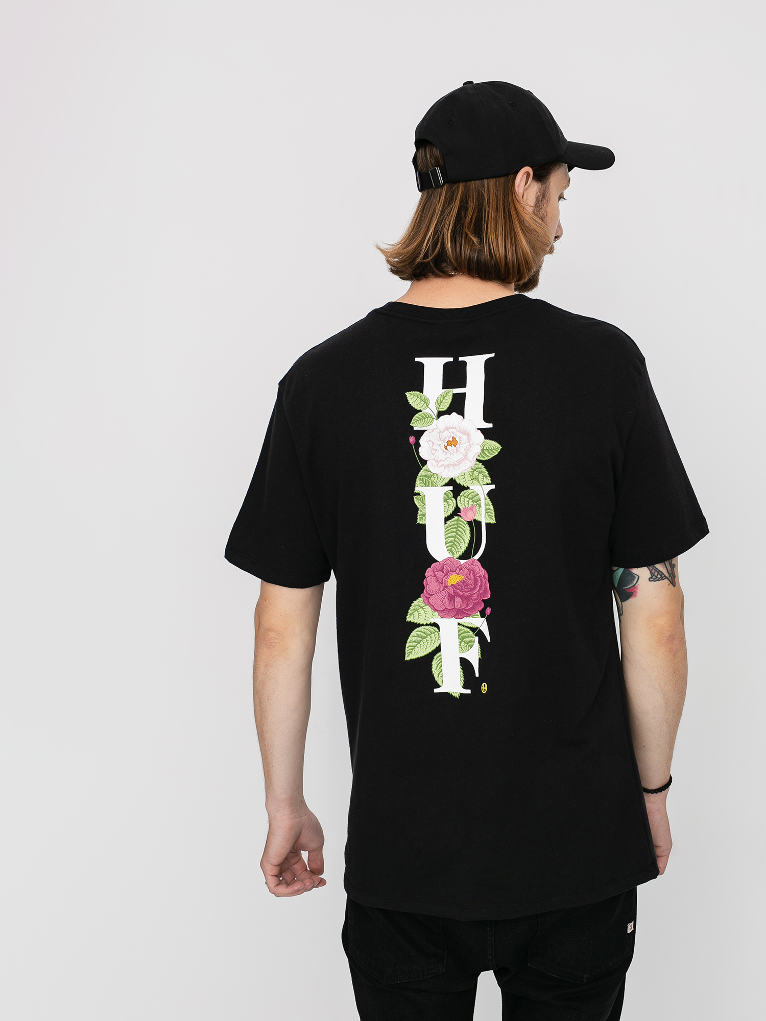 HUF Central Park Pocket T-shirt (black)