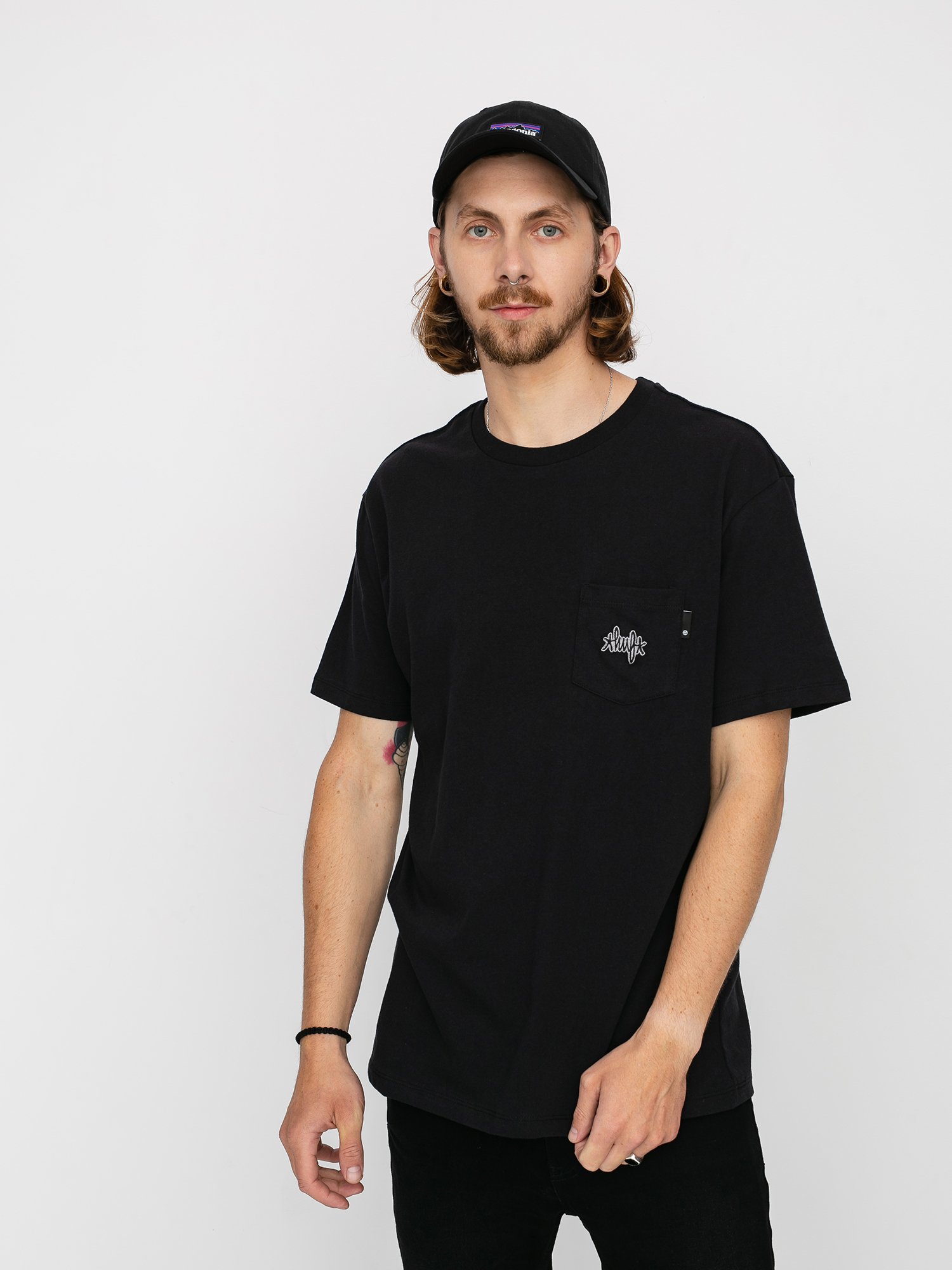 HUF Haze Pocket T-shirt (black)