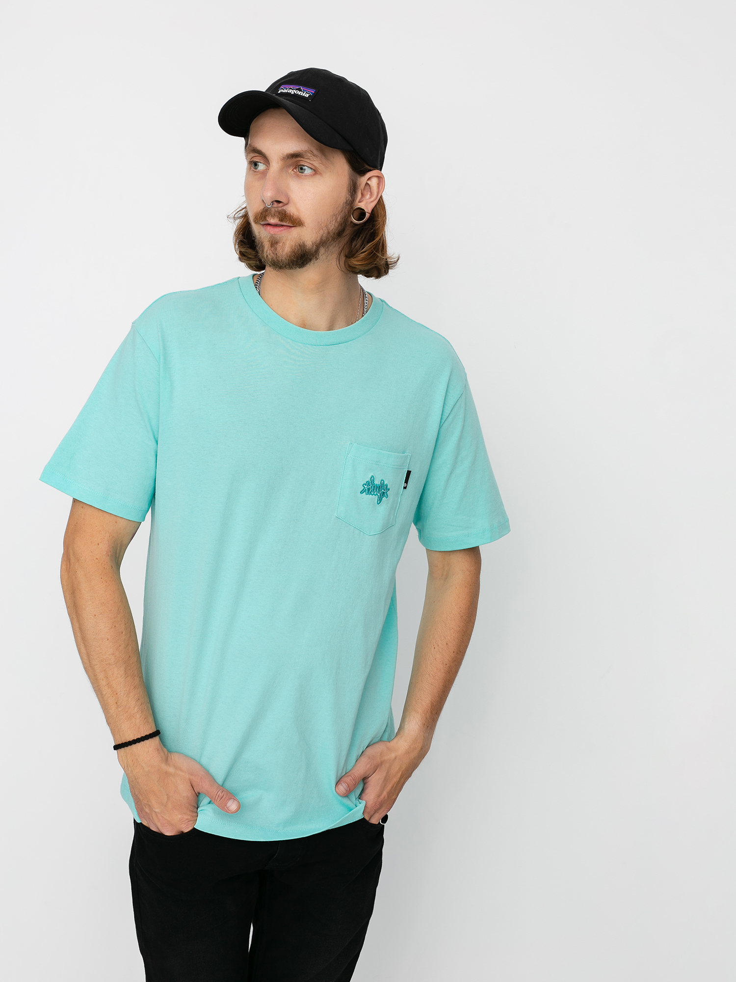 HUF Haze Pocket T-shirt (celadon)