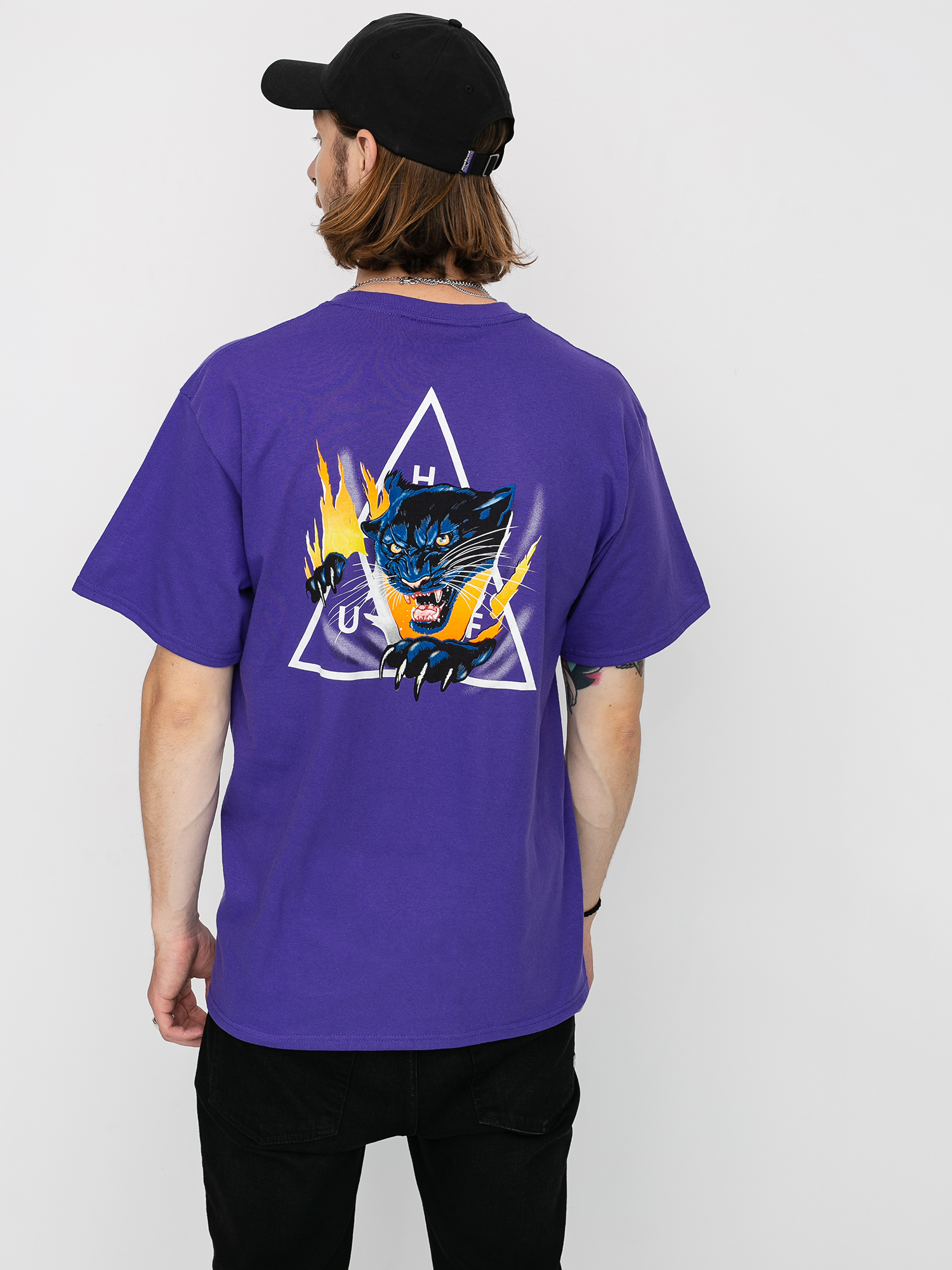 HUF Jungle Cat T-shirt (grape)