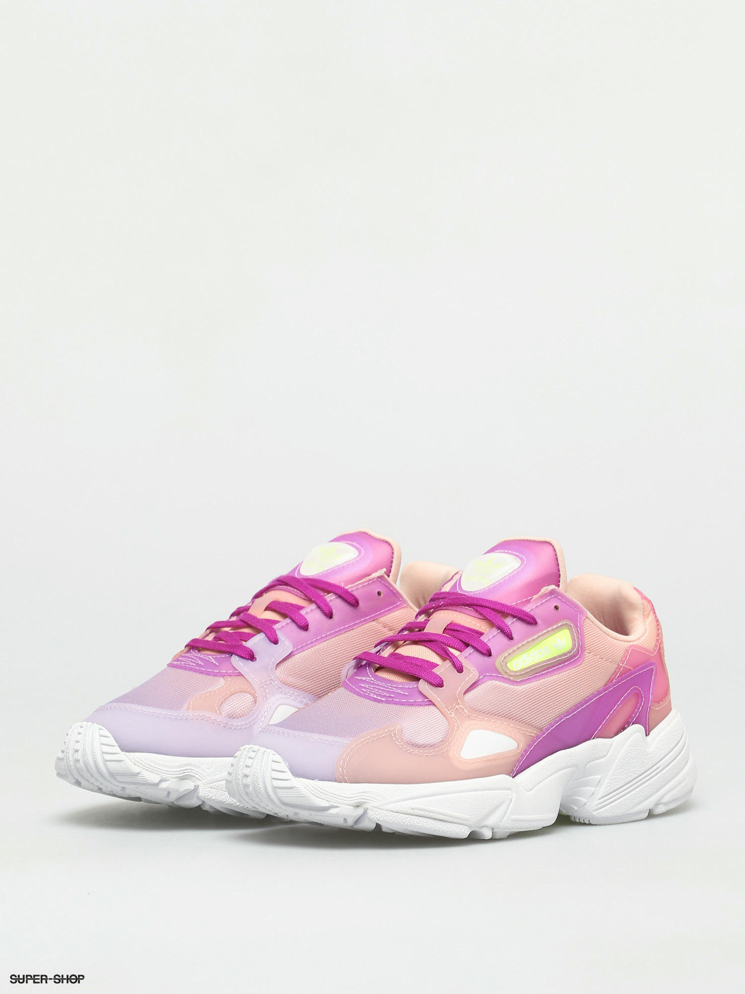 adidas pink falcon sneakers