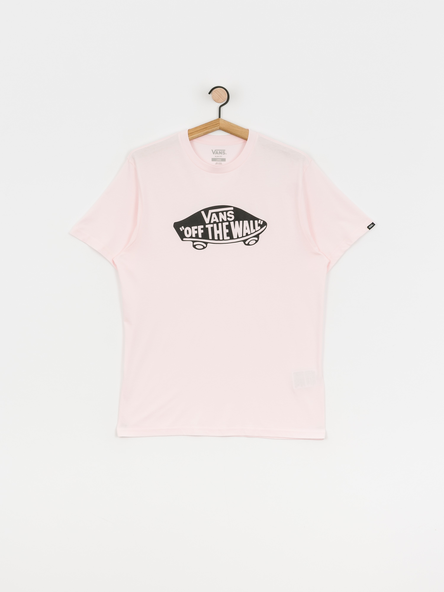pink and black vans shirt