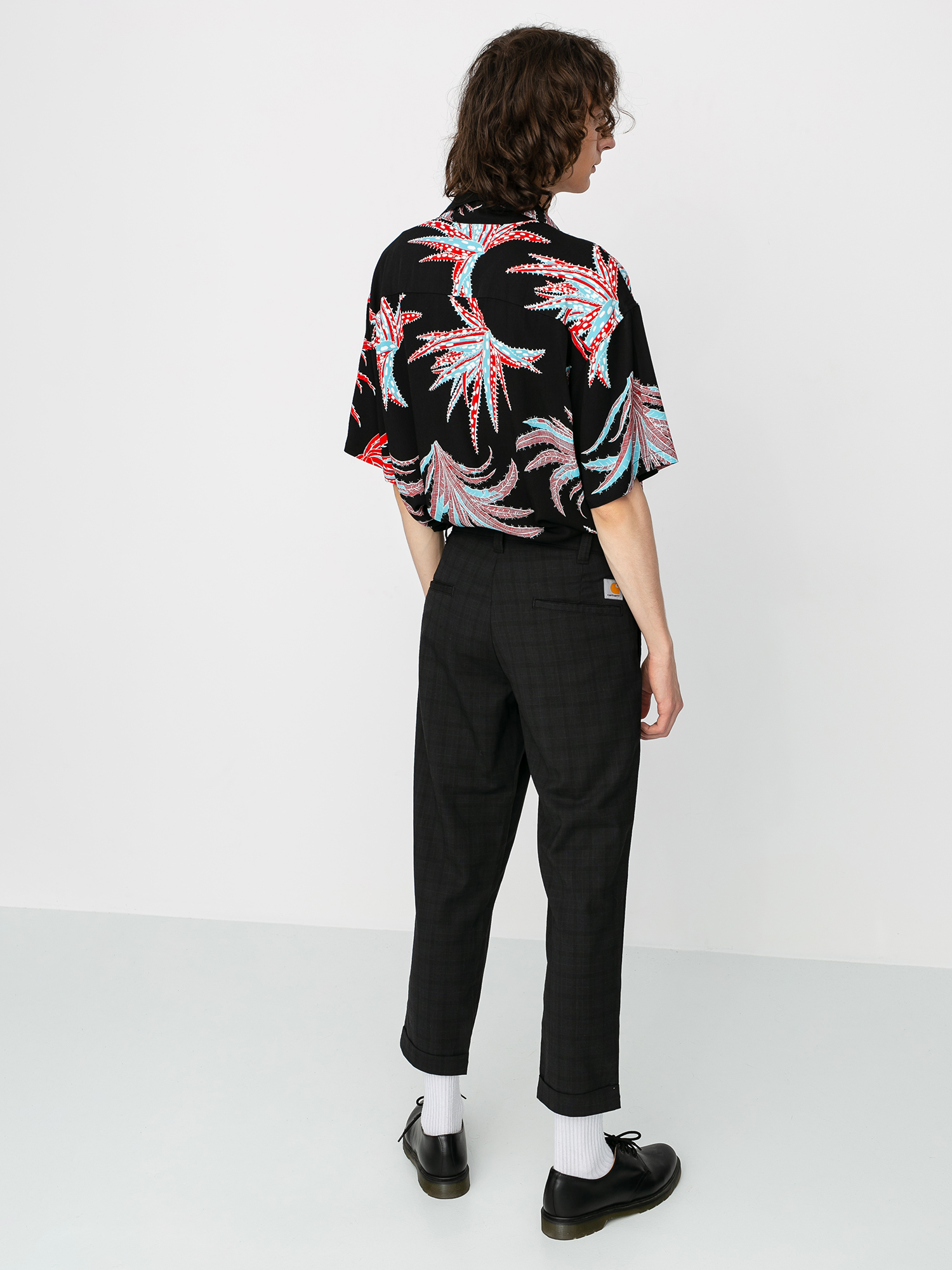 Stussy Cactus Rayon Shirt (black)