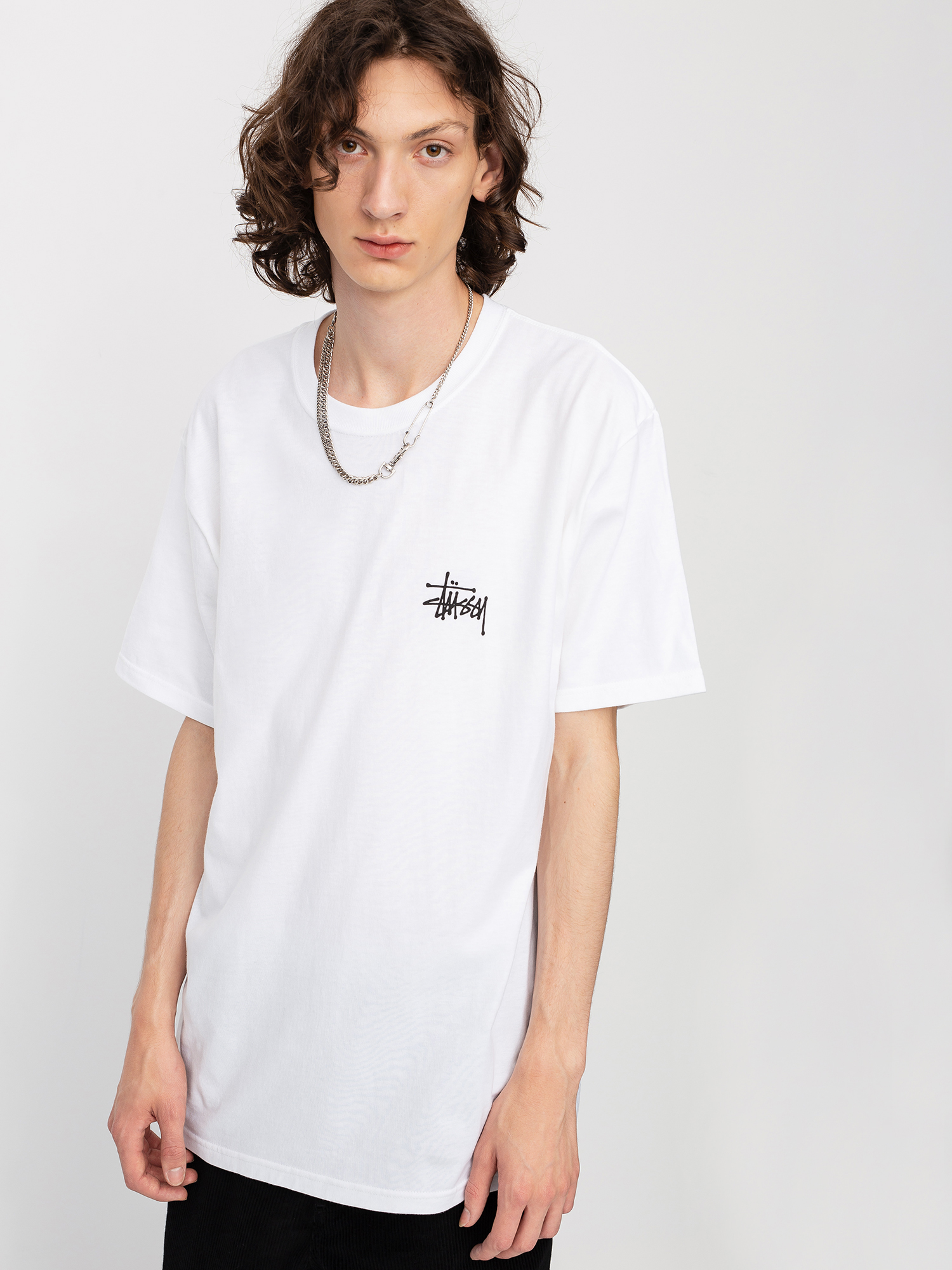 Stussy Basic T-shirt - white (white)