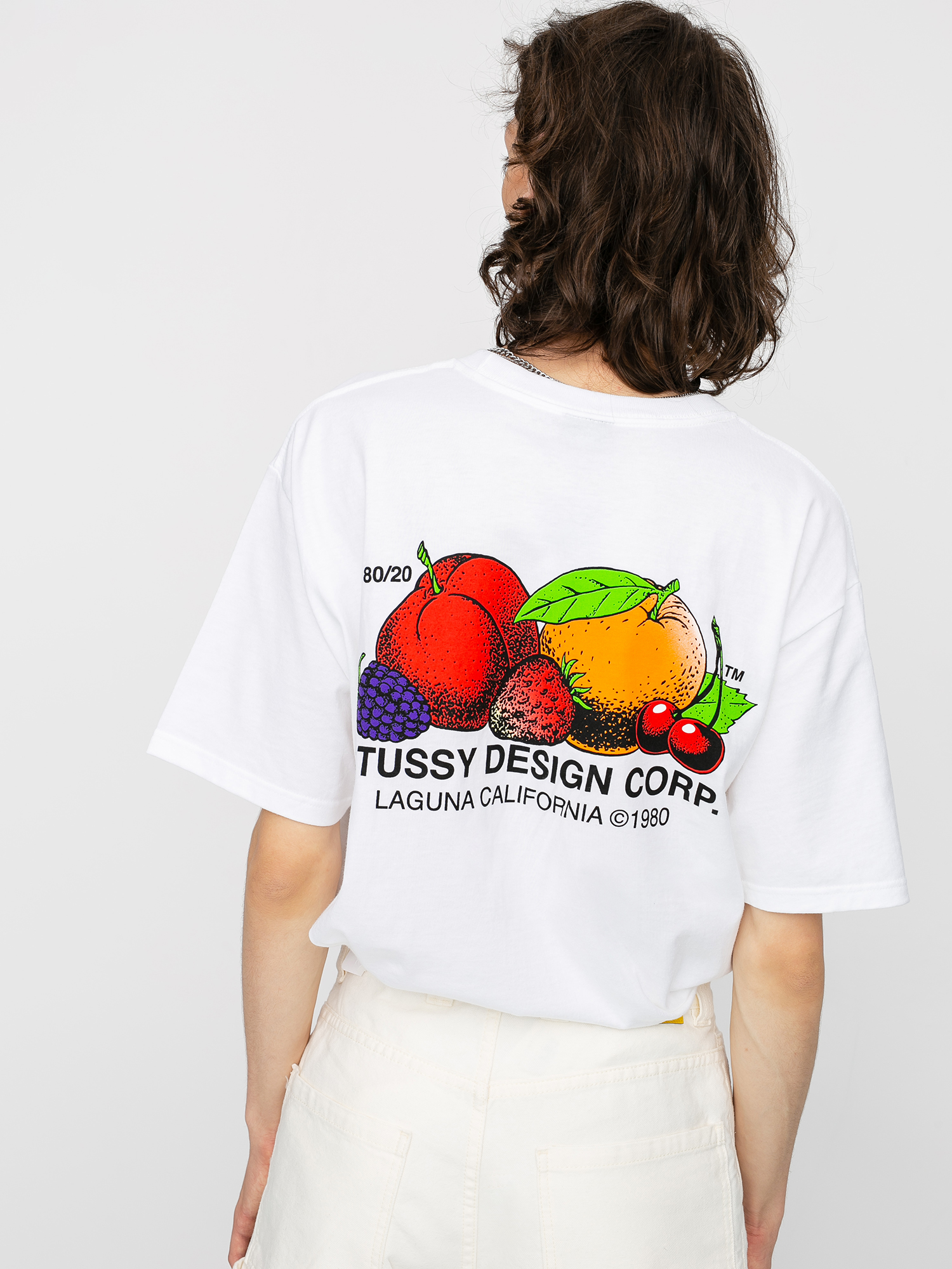 Stussy Fresh Fruit T-Shirt (white)
