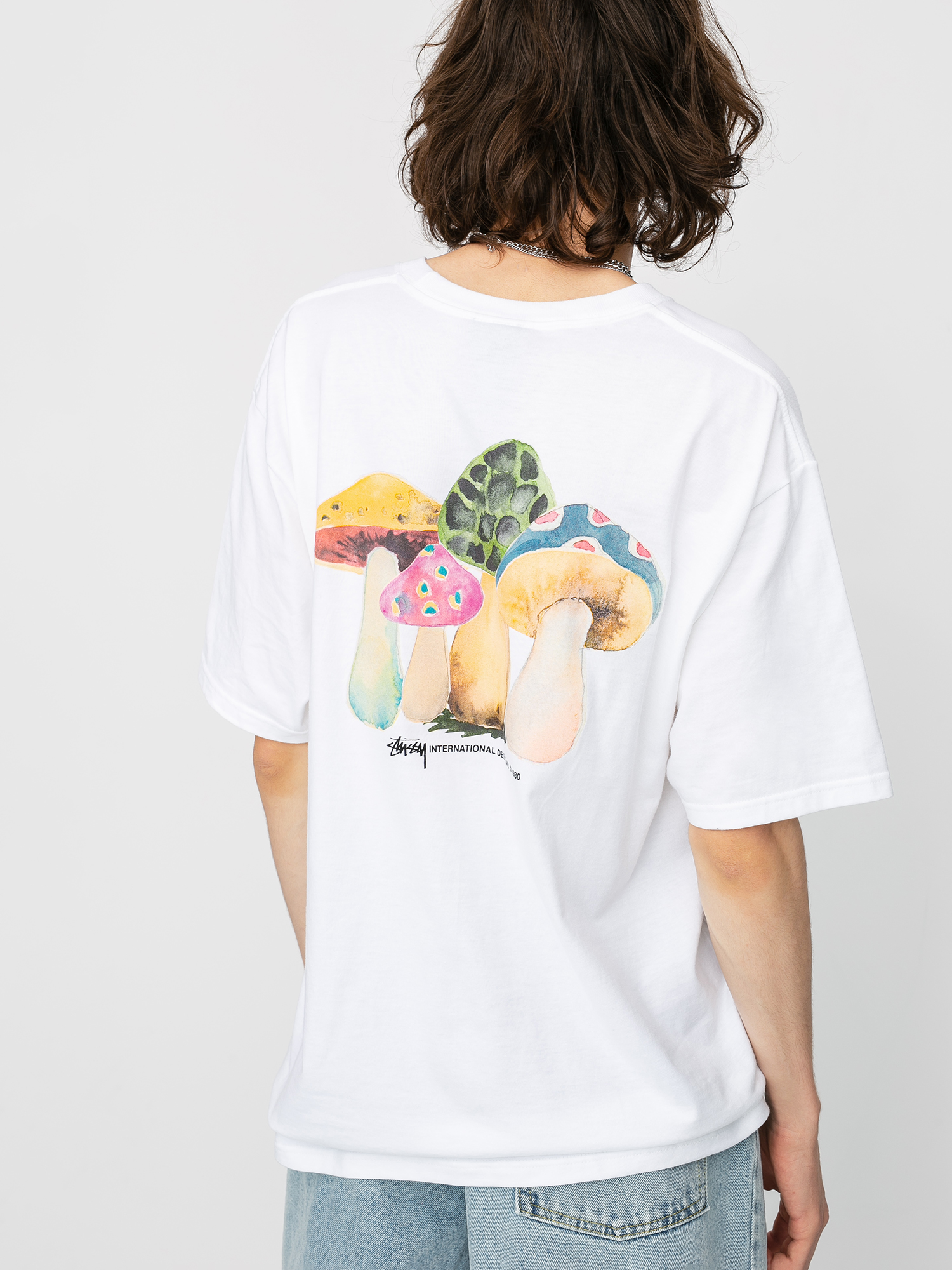 Stussy Shrooms T-shirt (white)