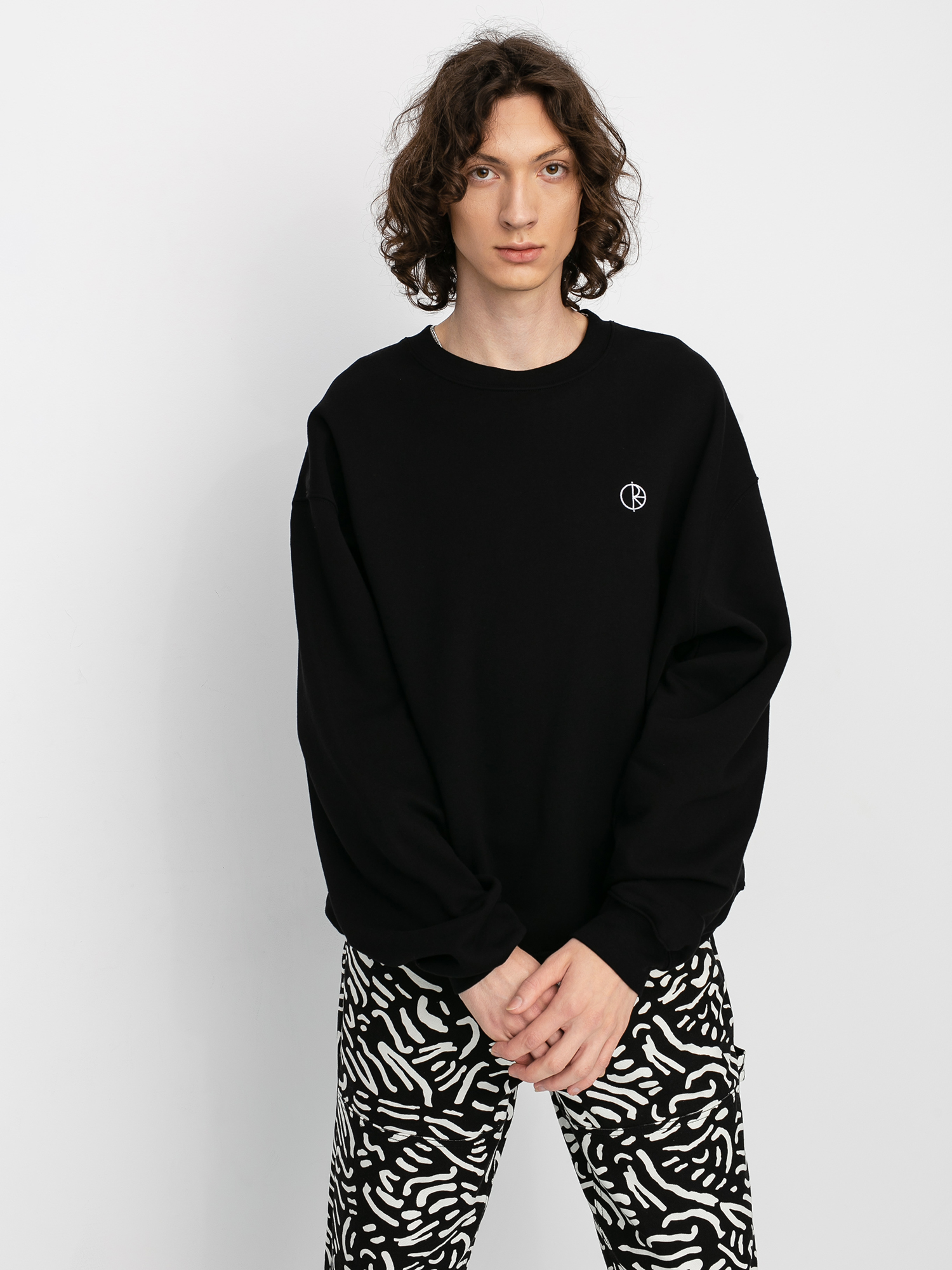 black pajama shorts