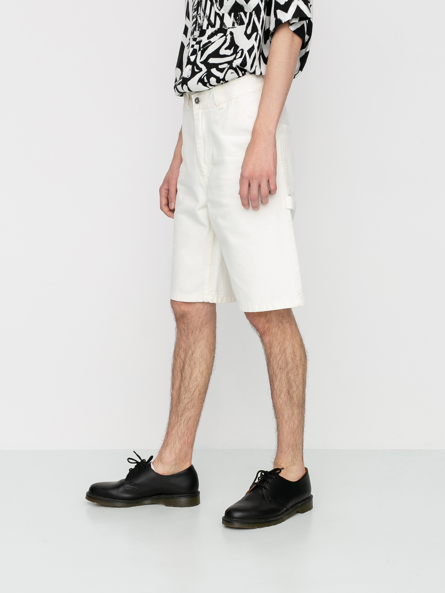 Polar Skate 93 Canvas Shorts (ivory)