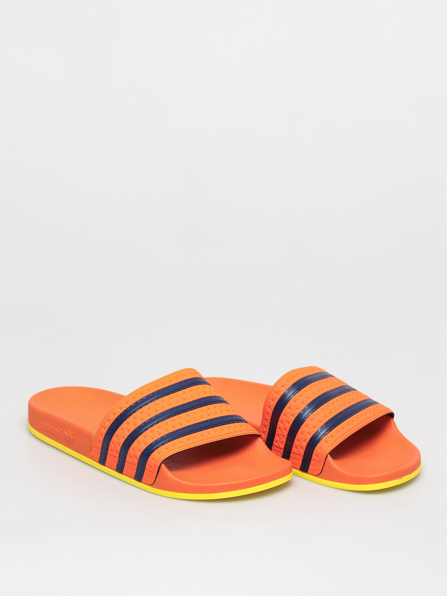 adidas Originals Adilette Flip Flops (trace orange/hi-res orange/dark blue)