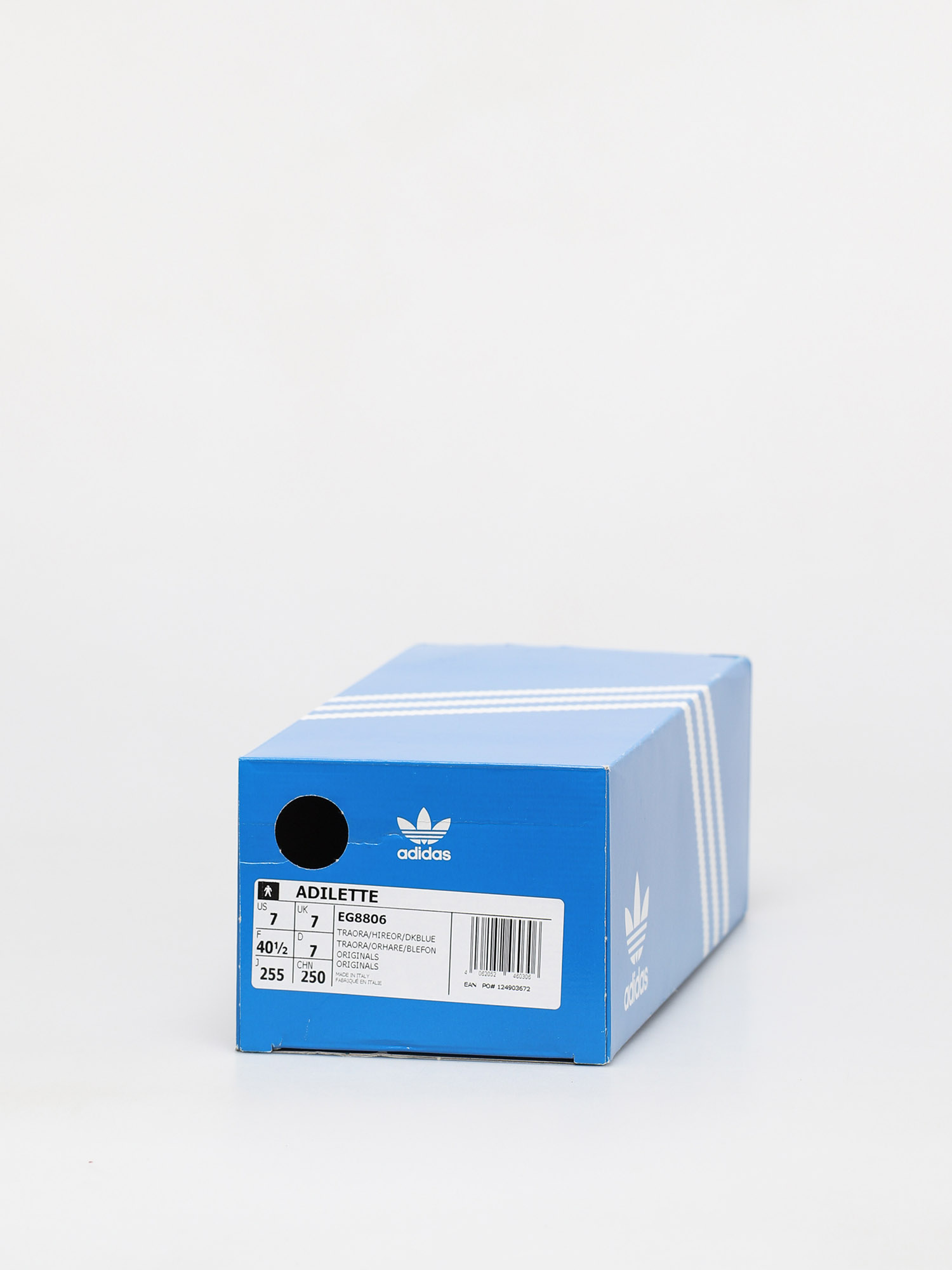 adidas Originals Adilette Flip Flops (trace orange/hi-res orange/dark blue)