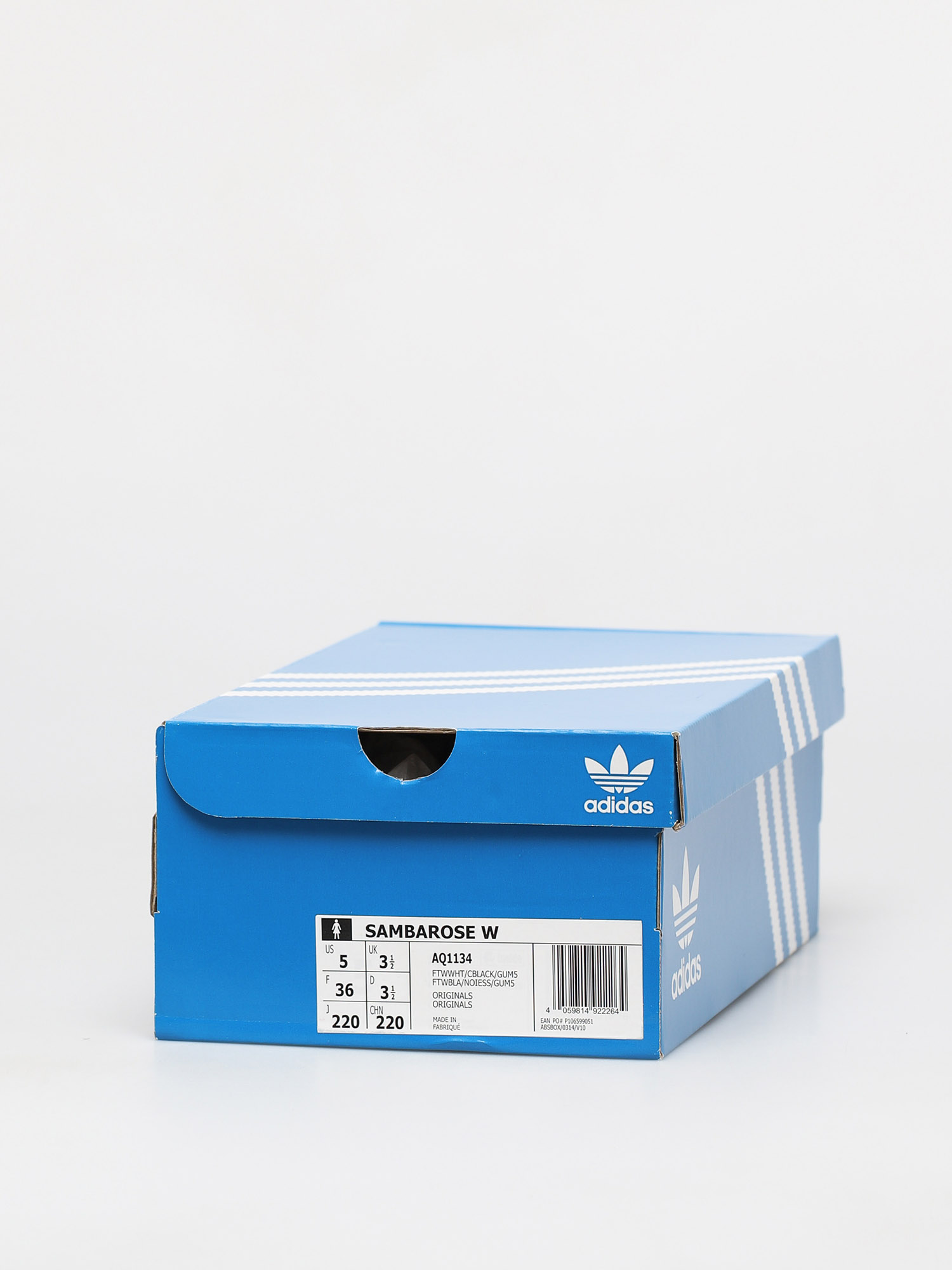 adidas Originals Sambarose Shoes Wmn (ftwwht/cblack/gum5)