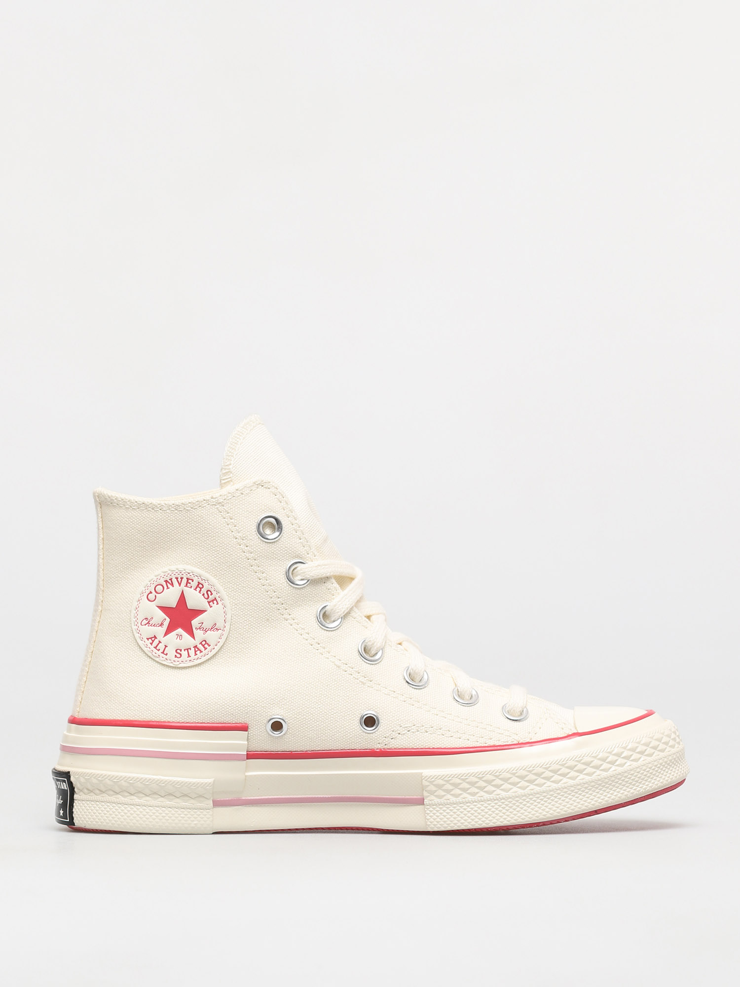 Converse Chuck 70 Fundation 1 Hi Chucks Wmn (egret/carmine pink/lotus pink)