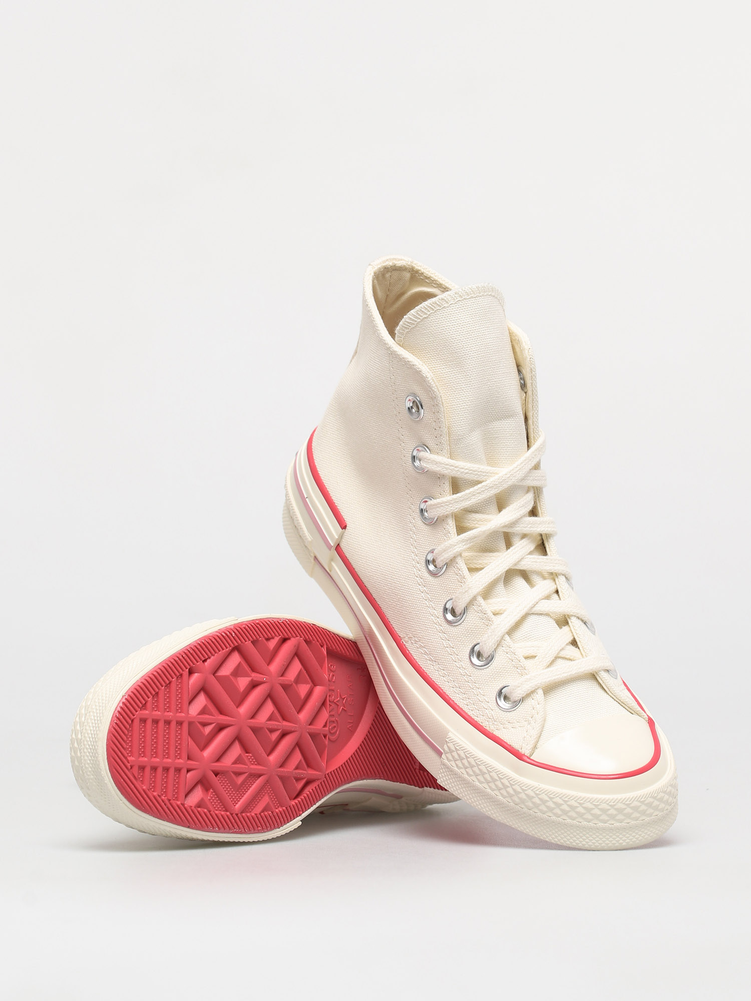 Converse Chuck 70 Fundation 1 Hi Chucks Wmn (egret/carmine pink/lotus pink)