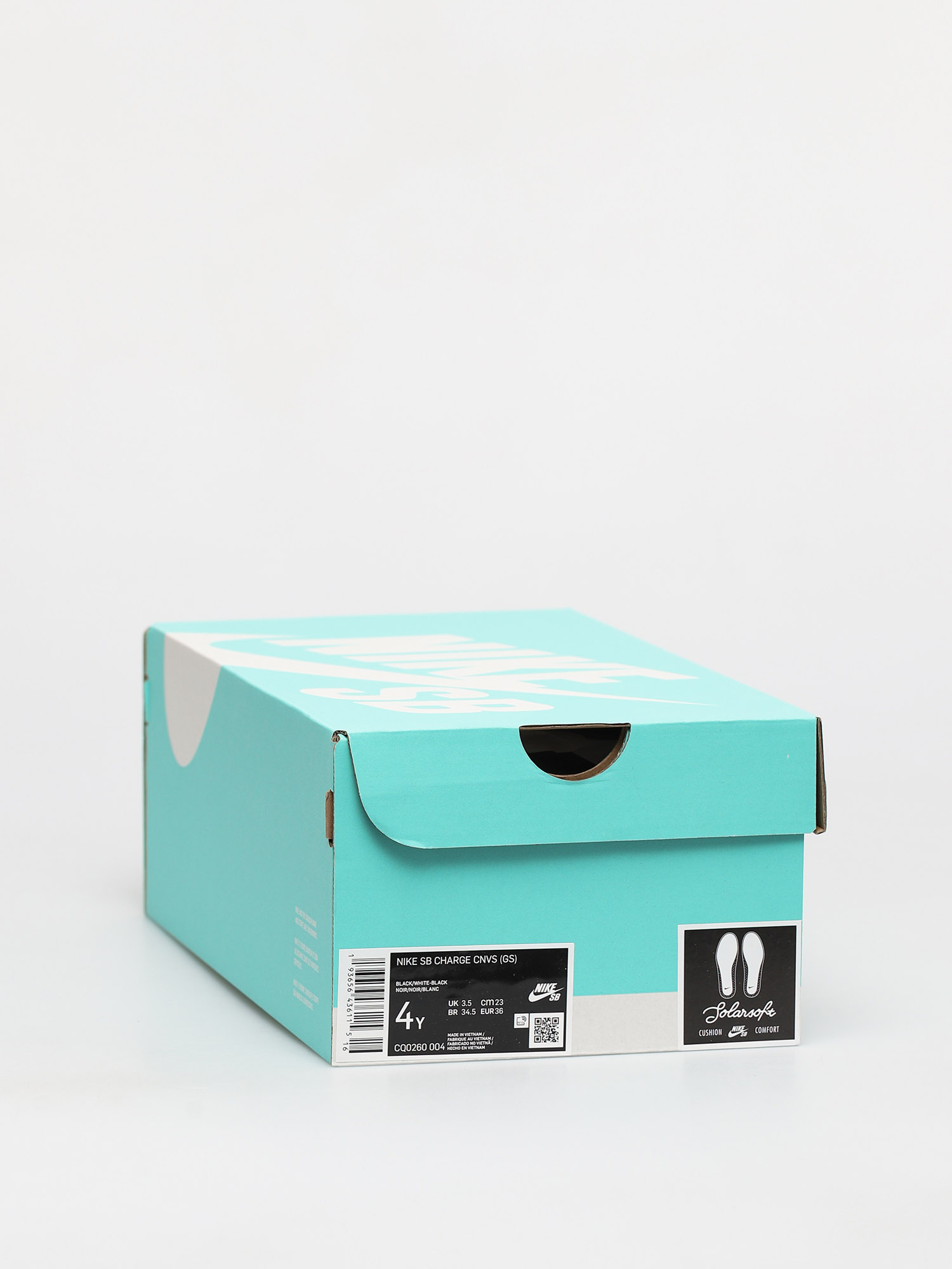 Nike SB Charge Canvas Schuhe (black/white black)