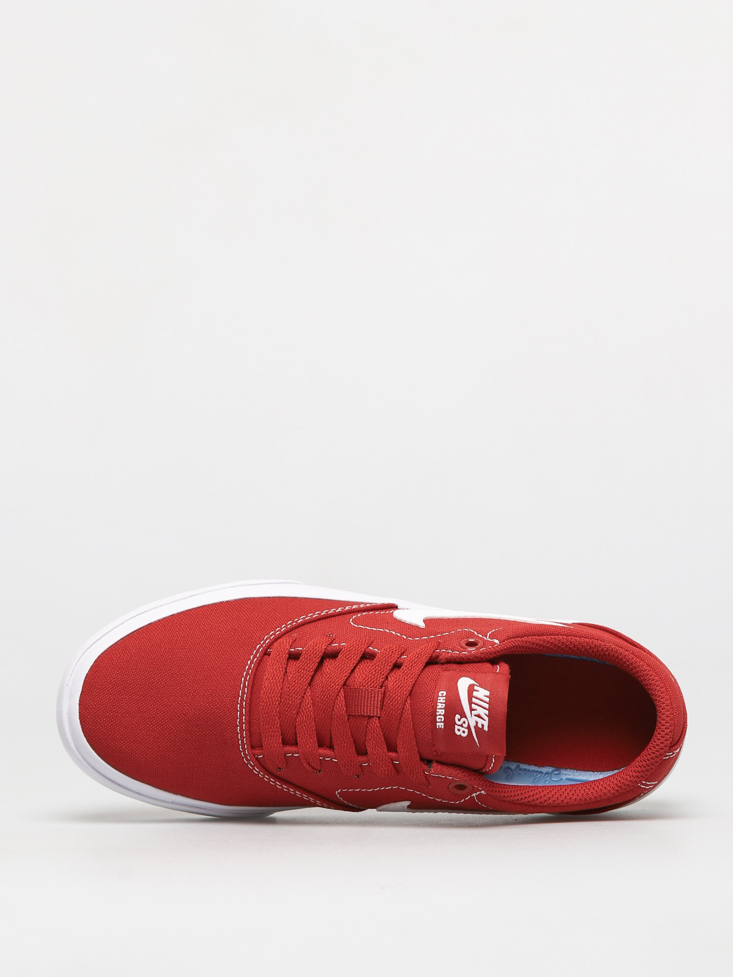 Nike SB Charge Canvas Shoes (mystic red/white)
