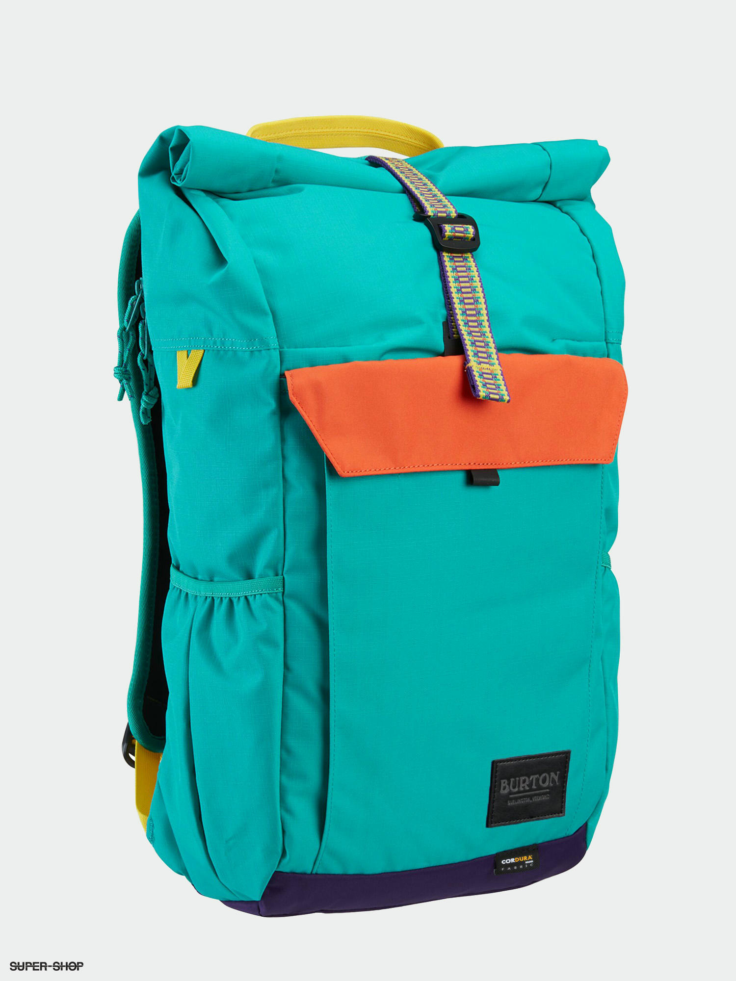 burton backpack green