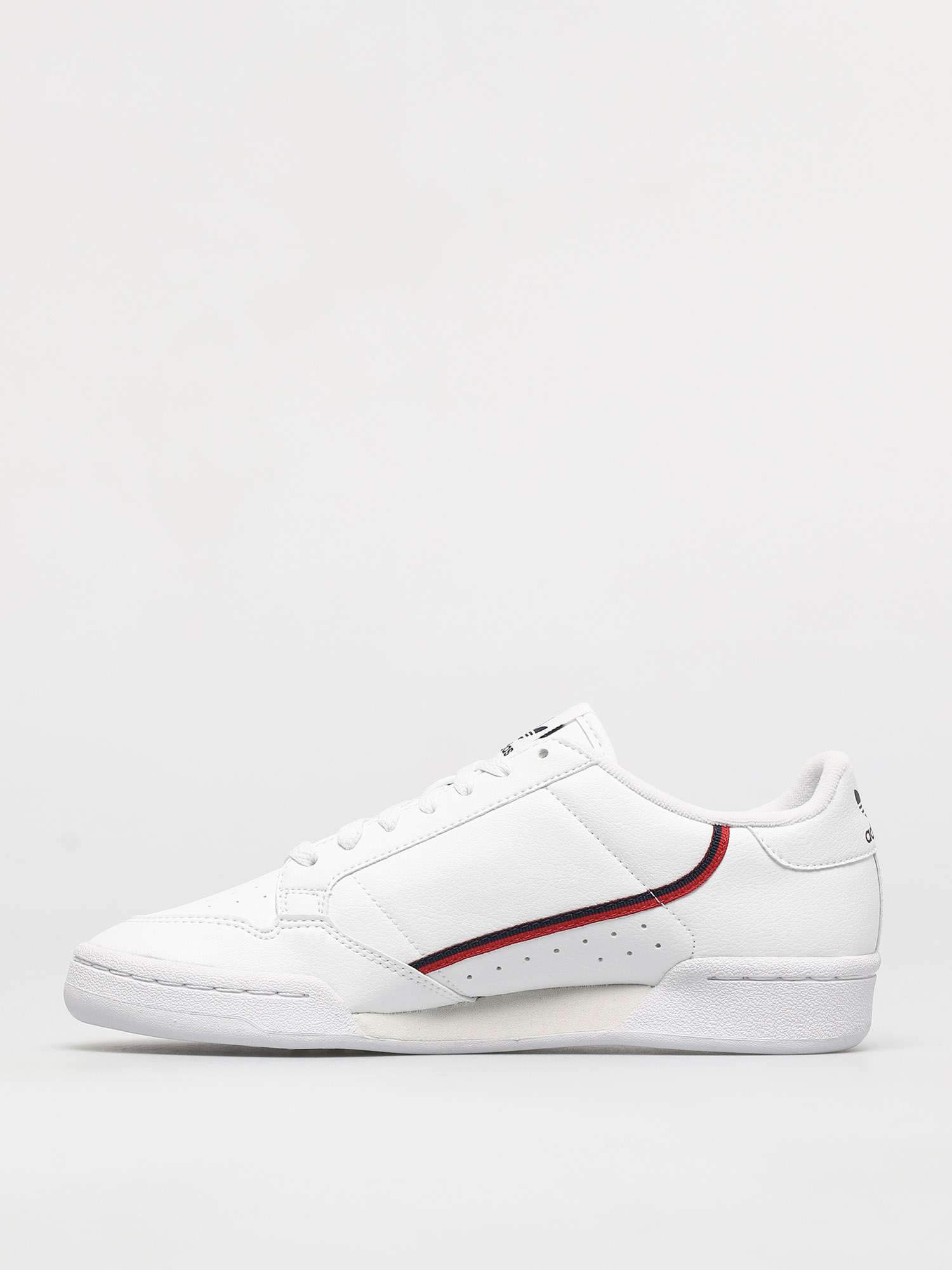 adidas Originals Continental 80 Vegan Shoes (ftwwht/conavy/scarle)