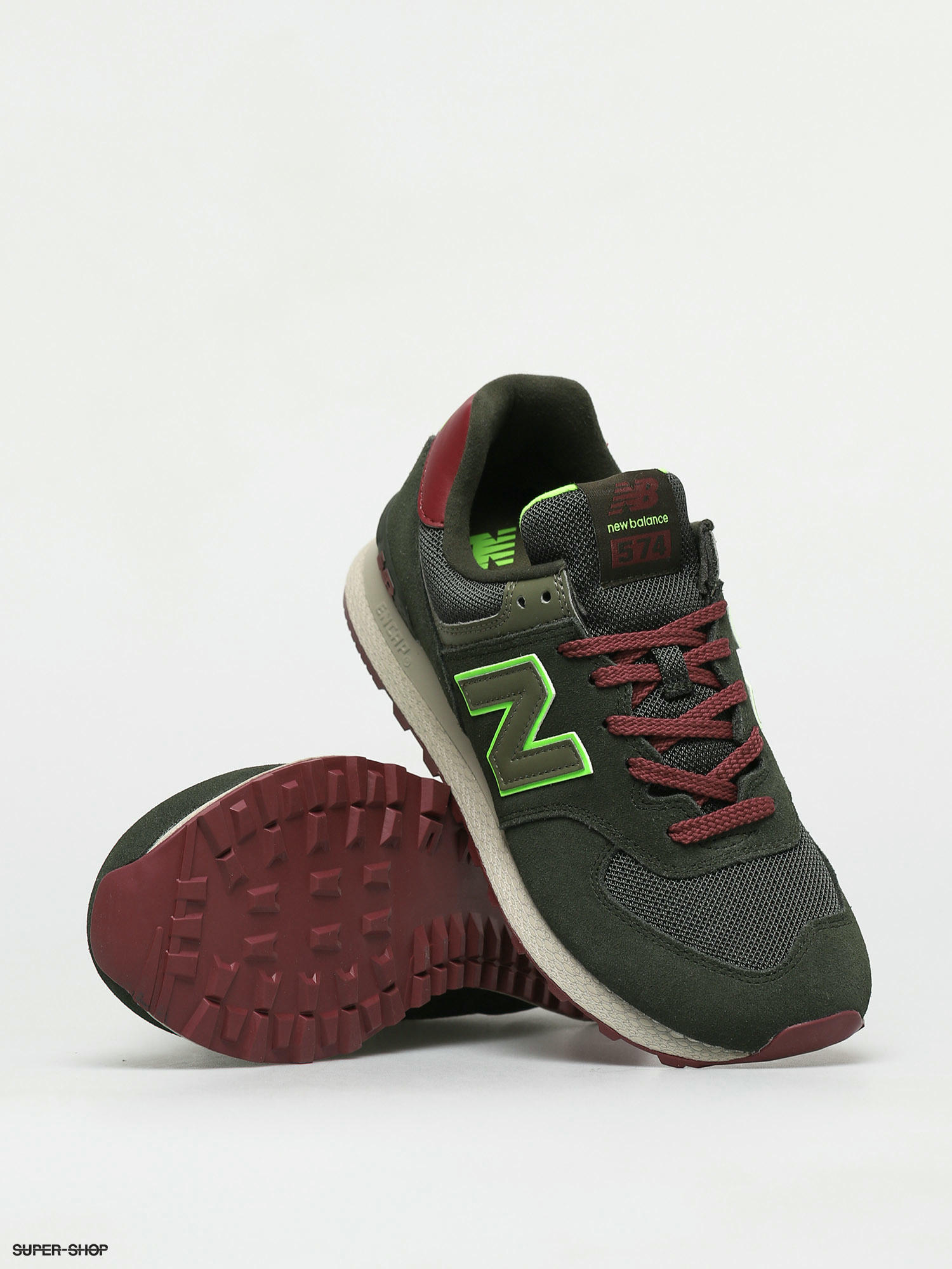 new balance green shoes