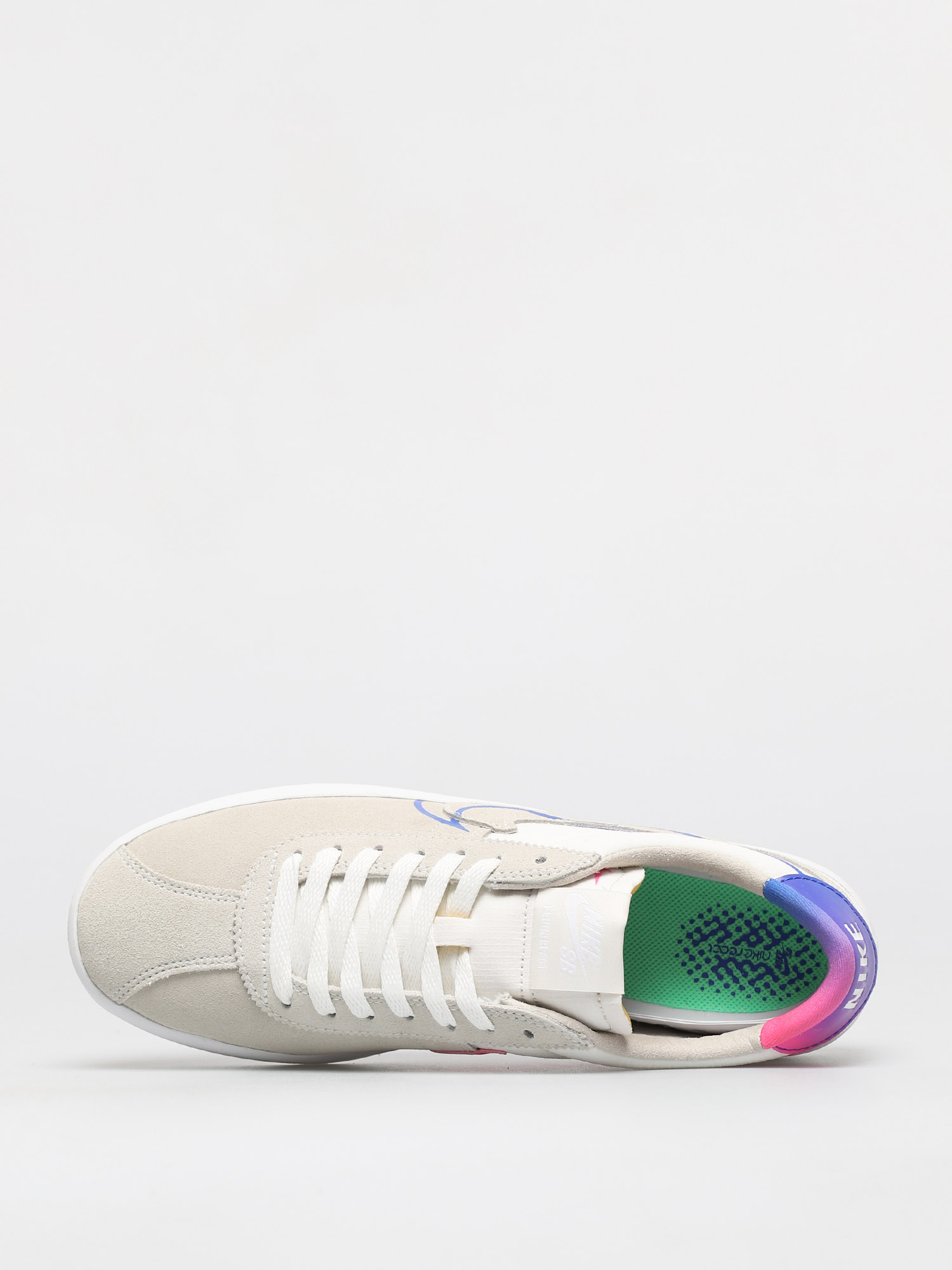 Nike SB Bruin React T Shoes (summit white/racer blue pink blast)