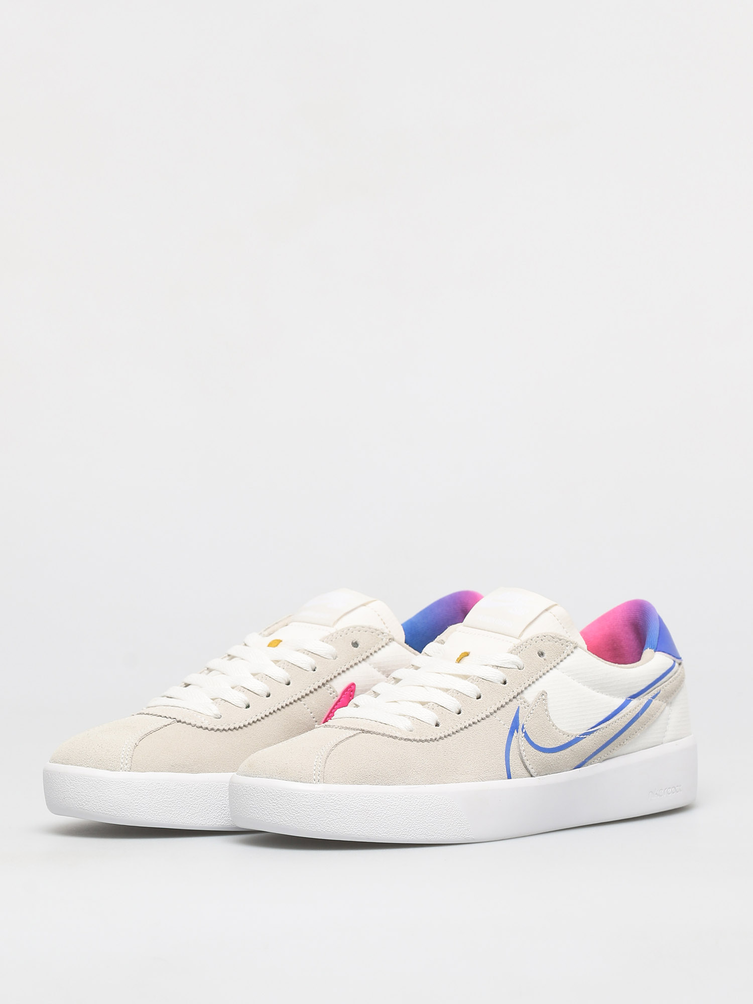 Nike SB Bruin React T Shoes (summit white/racer blue pink blast)
