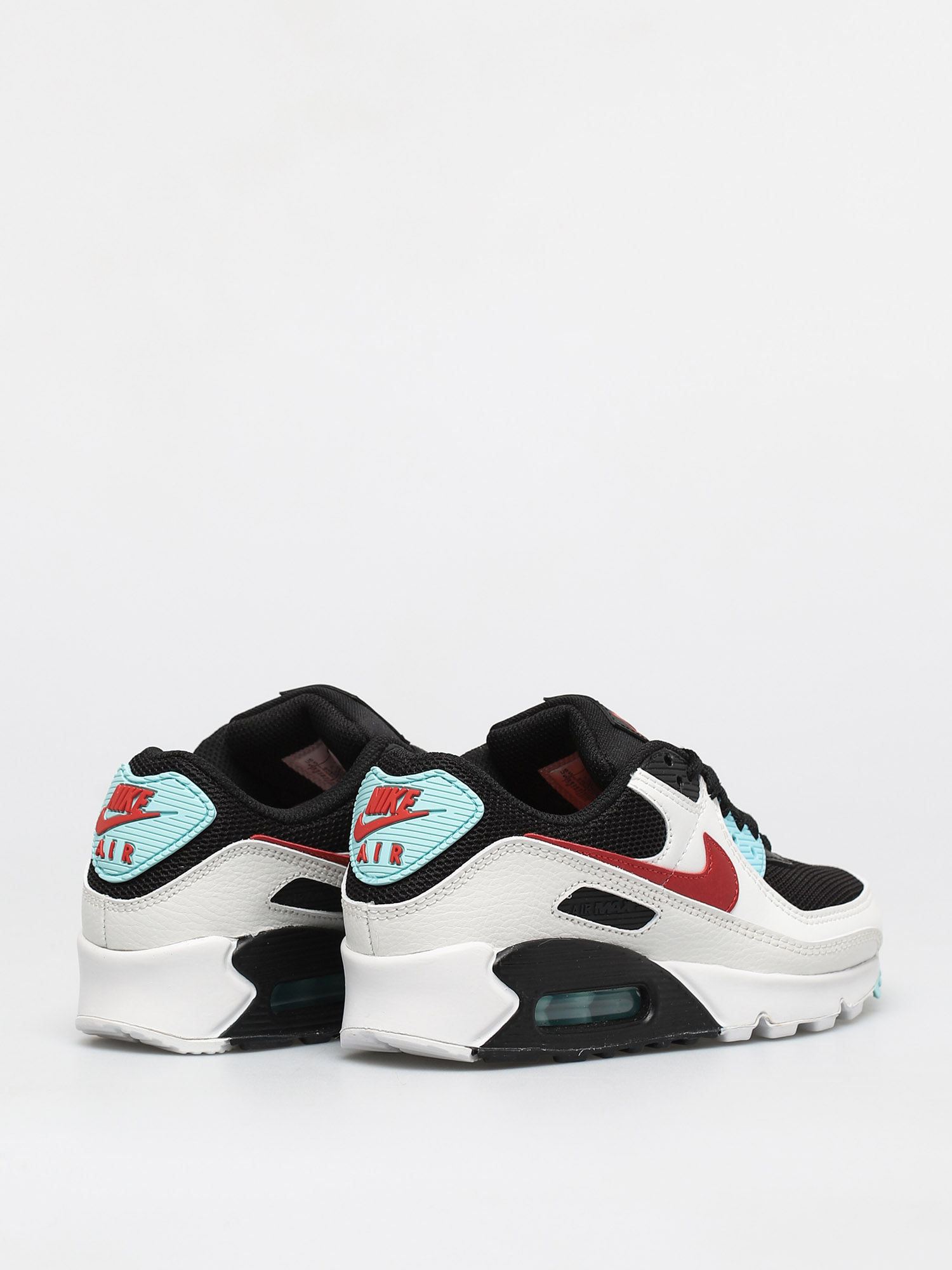 Nike Air Max 90 Schuhe Wmn (summit white/chile red bleached aqua)