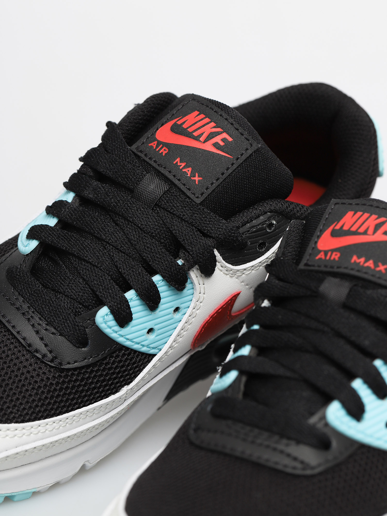 Nike Air Max 90 Schuhe Wmn (summit white/chile red bleached aqua)