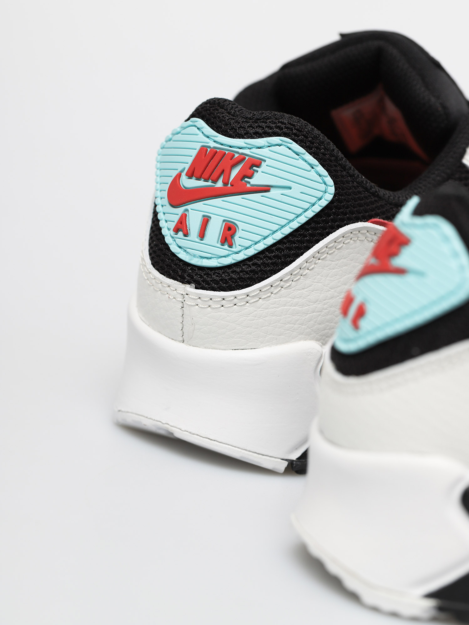 Nike Air Max 90 Shoes Wmn (summit white/chile red bleached aqua)